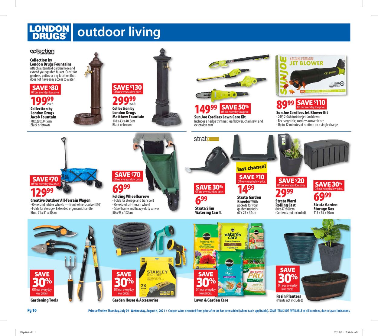 London Drugs Flyer - 07/29-08/04/2021 (Page 10)
