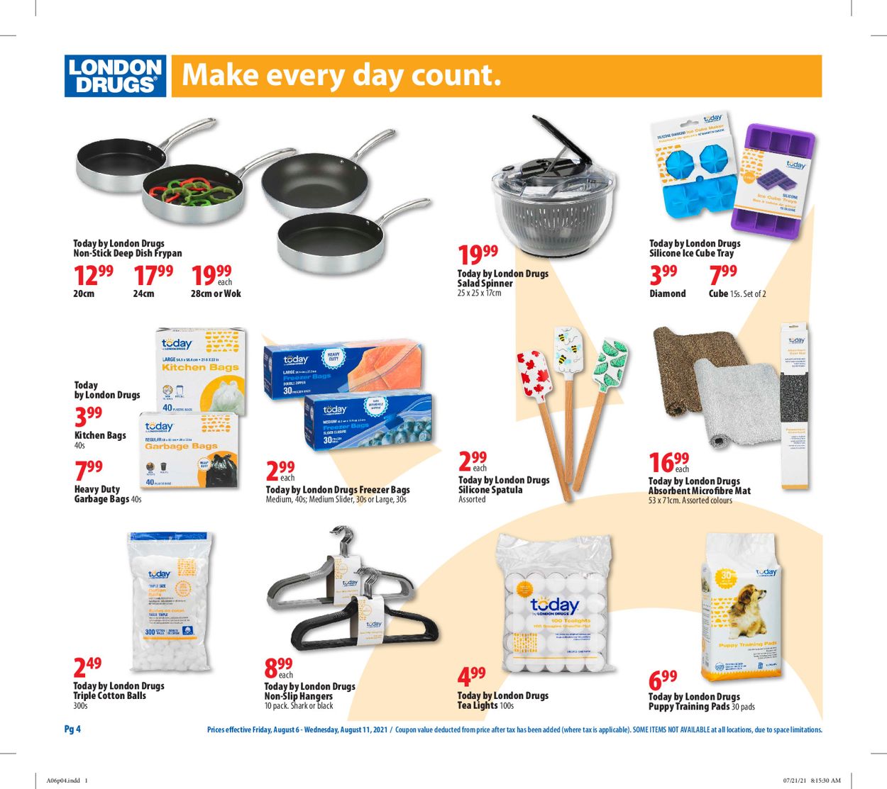 London Drugs Flyer - 08/06-08/11/2021 (Page 4)