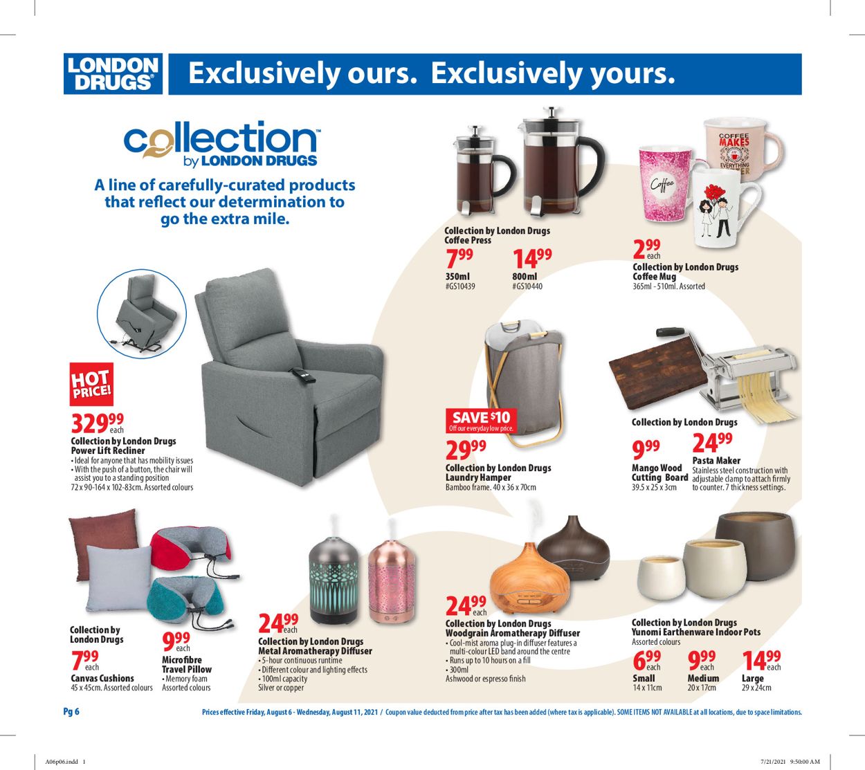 London Drugs Flyer - 08/06-08/11/2021 (Page 6)