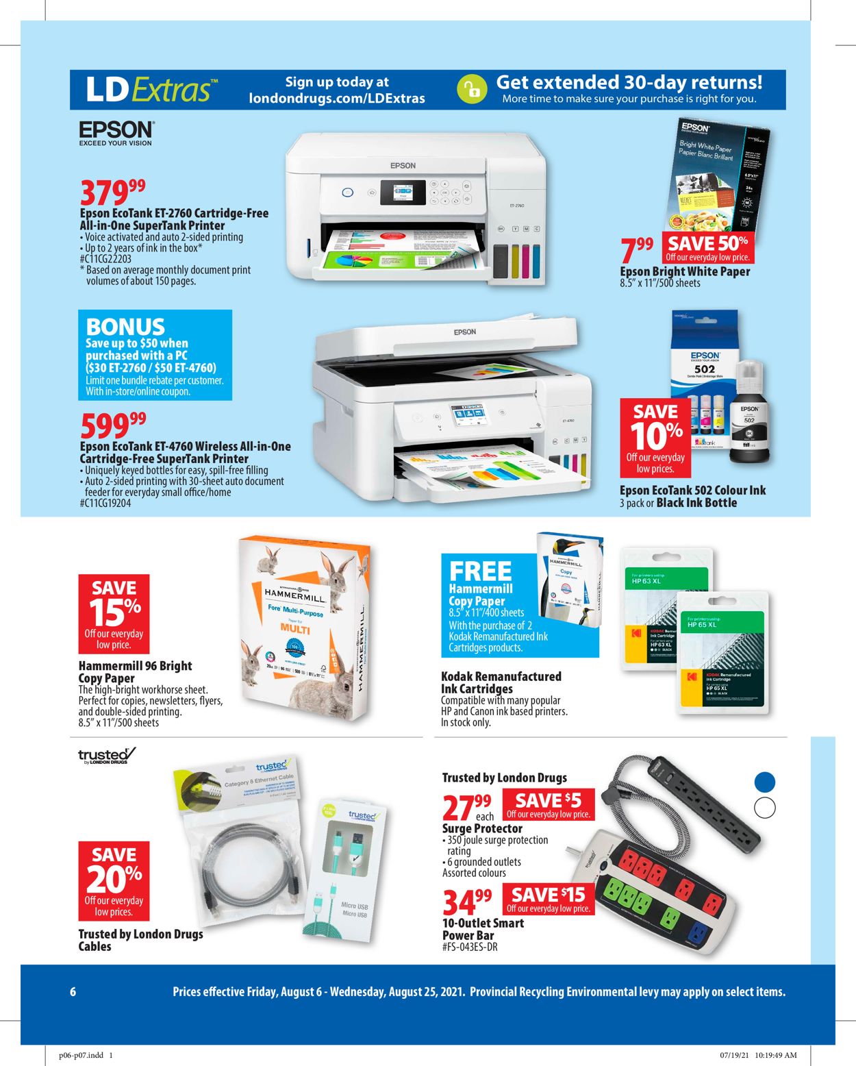 London Drugs Flyer - 08/06-08/25/2021 (Page 6)