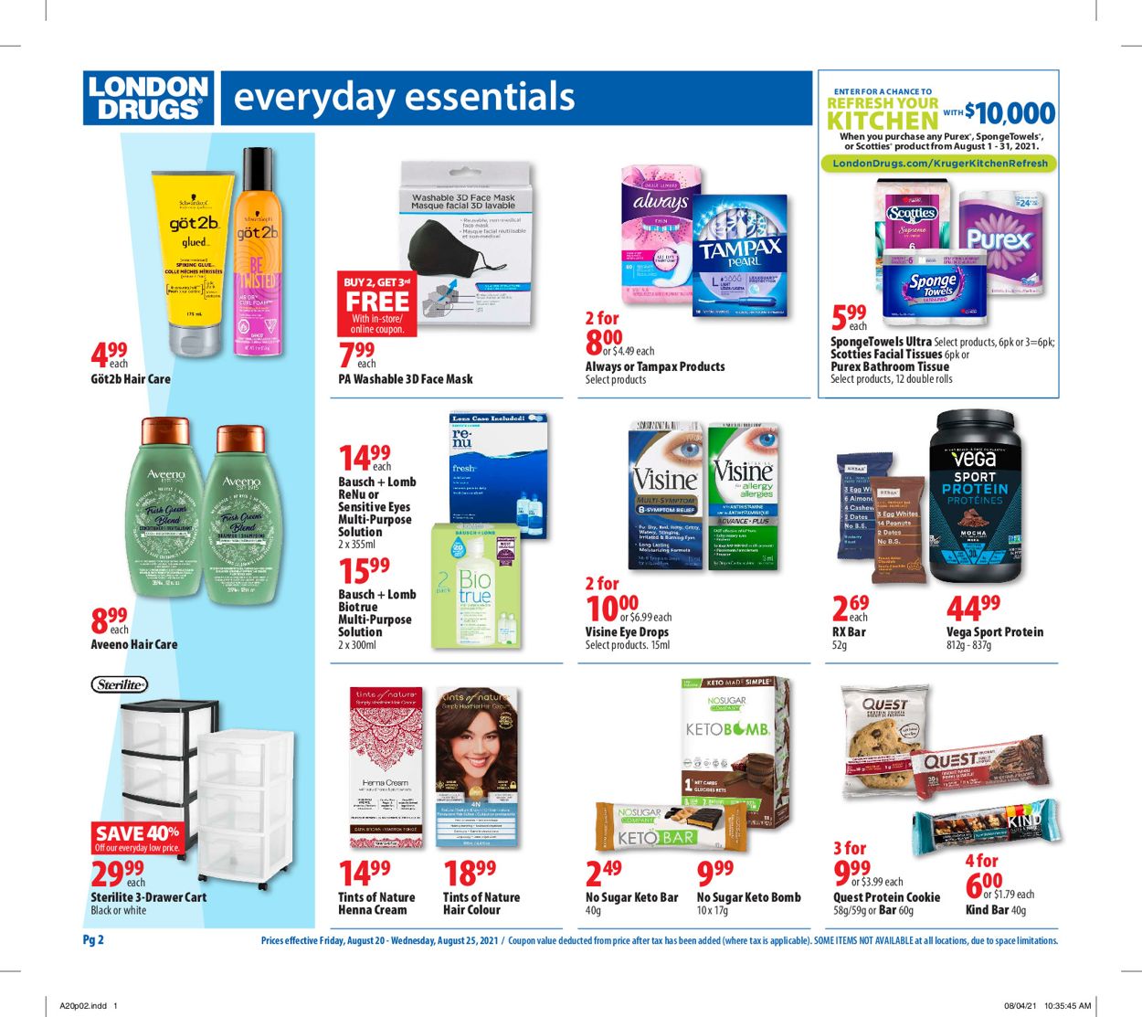 London Drugs Flyer - 08/20-08/25/2021 (Page 2)