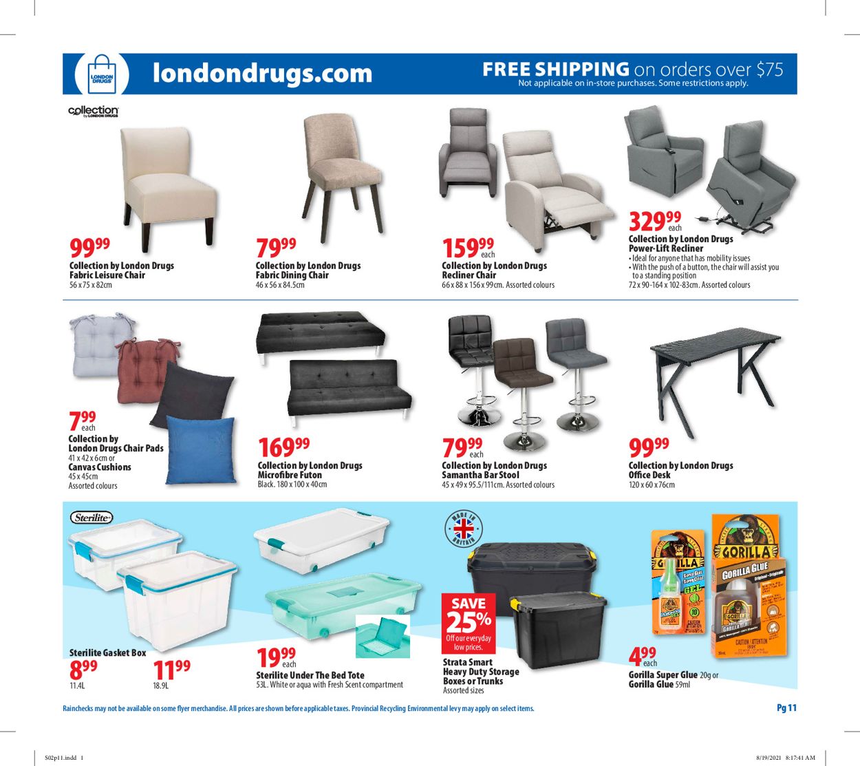London Drugs Flyer - 09/02-09/08/2021 (Page 11)