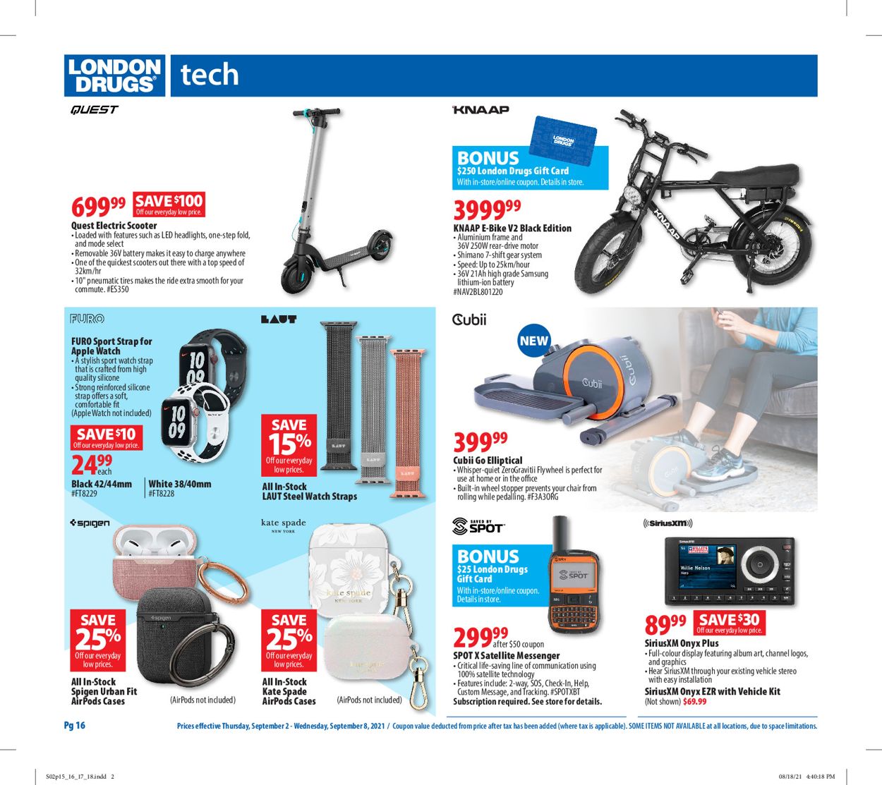 London Drugs Flyer - 09/02-09/08/2021 (Page 16)