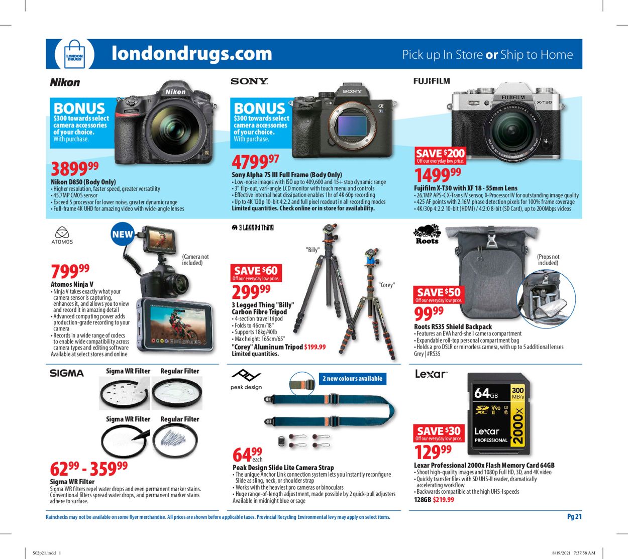 London Drugs Flyer - 09/02-09/08/2021 (Page 21)