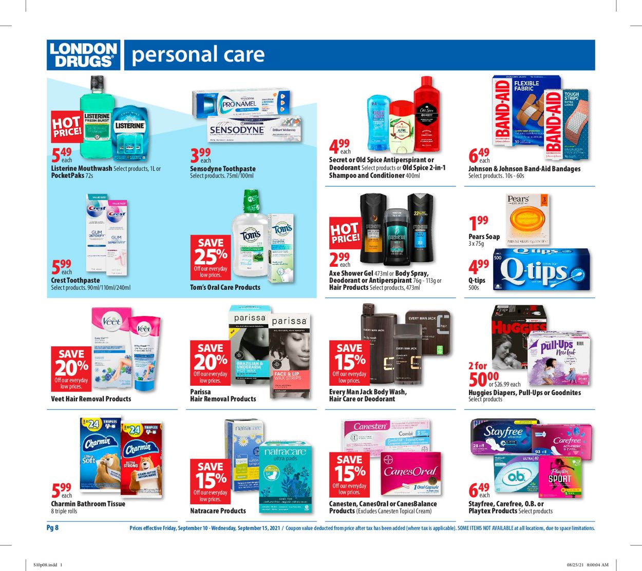 London Drugs Flyer - 09/10-09/15/2021 (Page 8)