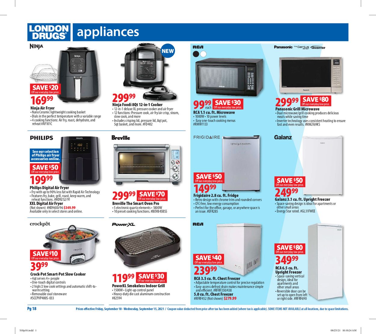 London Drugs Flyer - 09/10-09/15/2021 (Page 18)