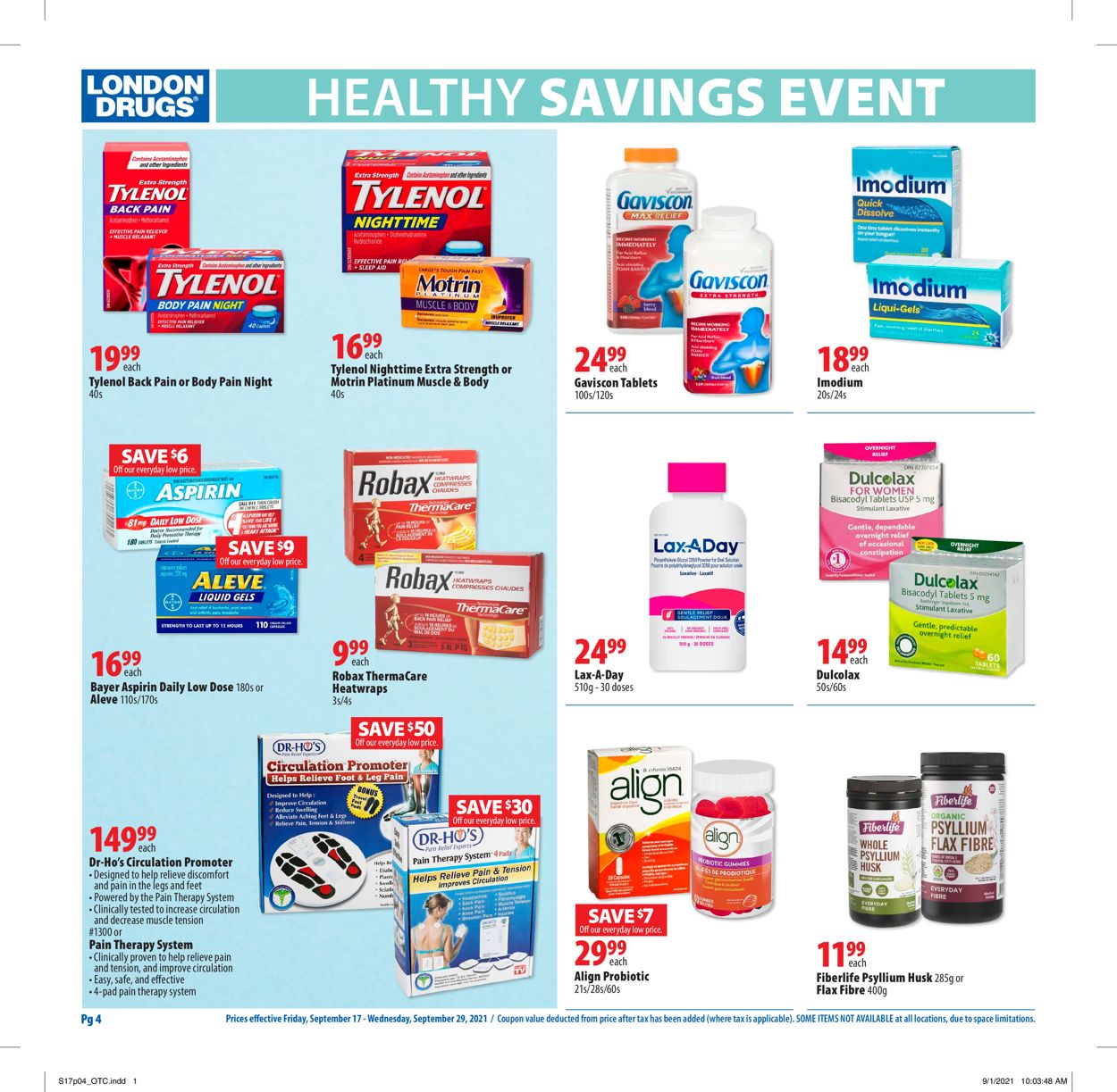 London Drugs Flyer - 09/17-09/29/2021 (Page 4)