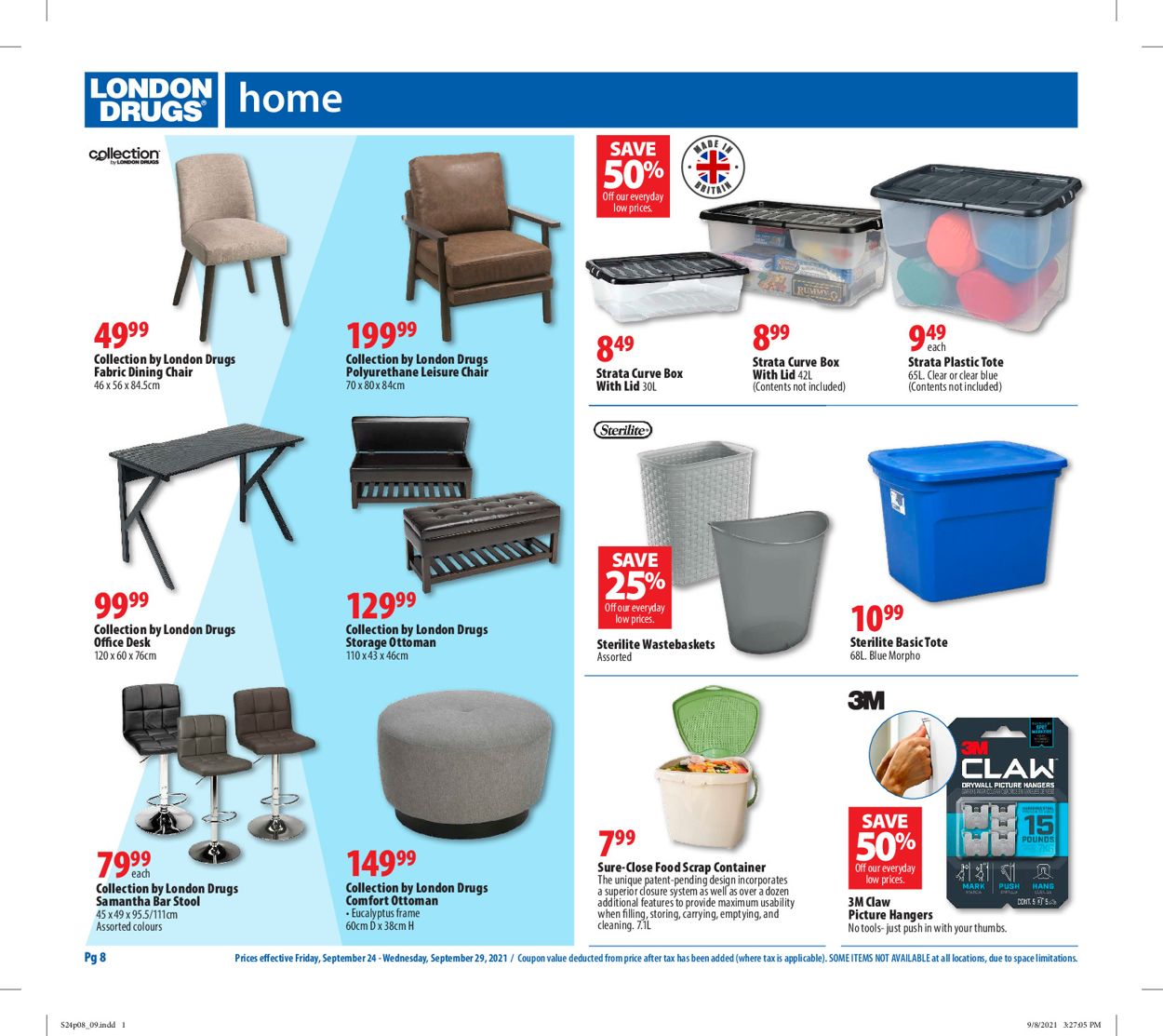 London Drugs Flyer - 09/24-09/29/2021 (Page 8)