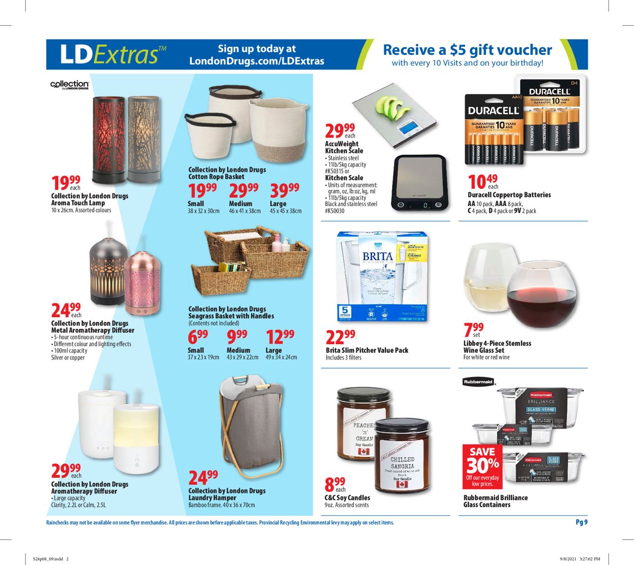 London Drugs Flyer - 09/24-09/29/2021 (Page 9)