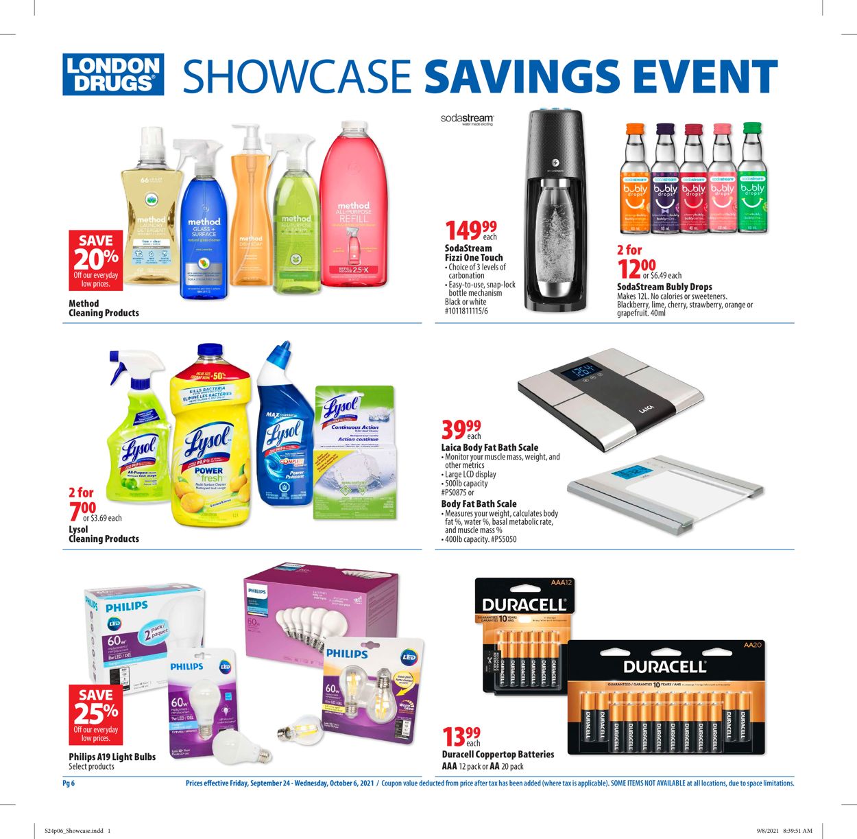 London Drugs Flyer - 09/24-10/06/2021 (Page 6)