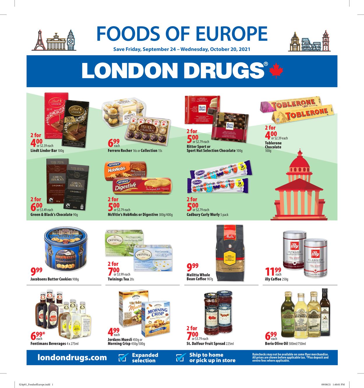London Drugs Flyer - 09/24-10/20/2021