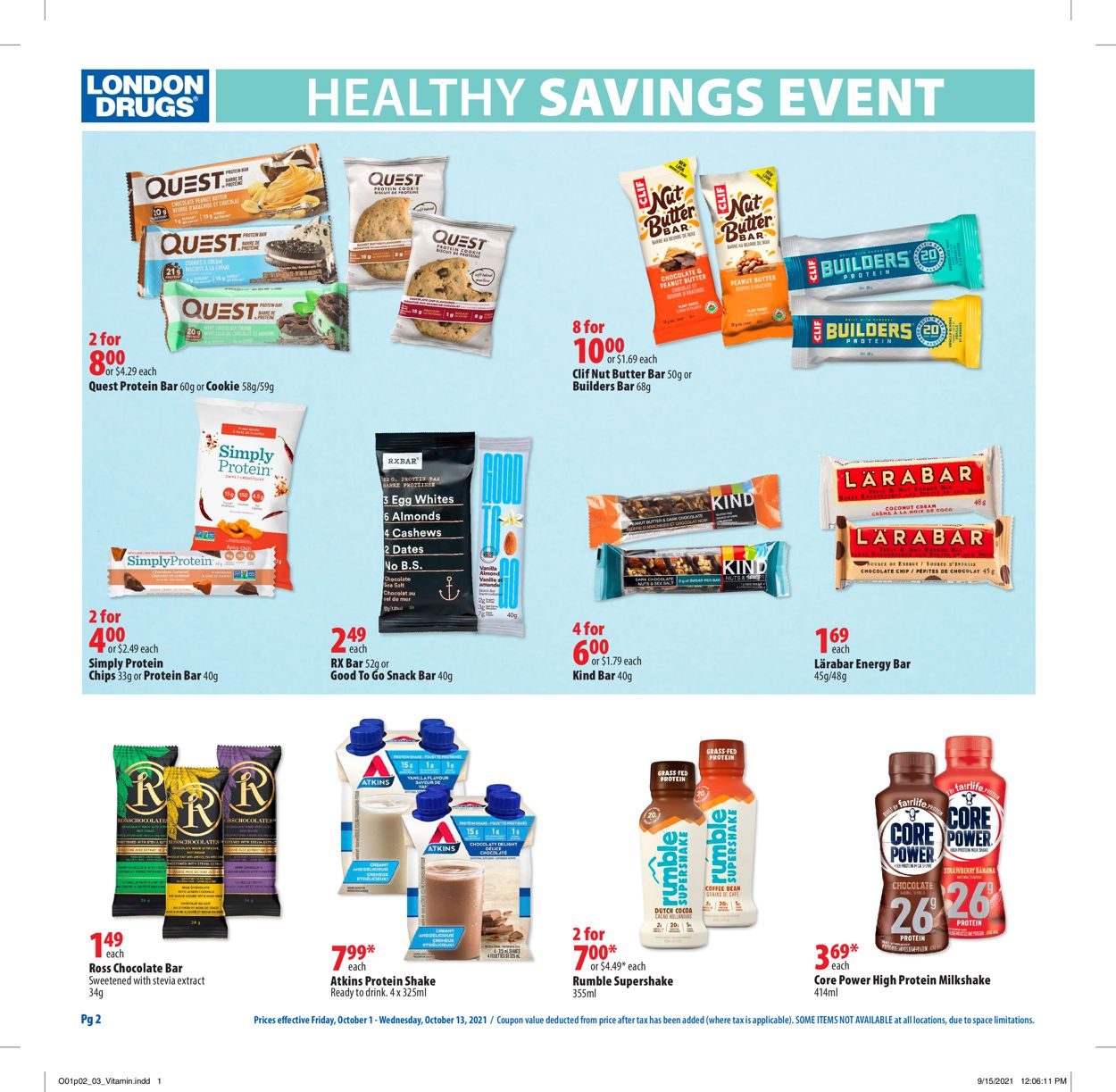 London Drugs Flyer - 10/01-10/13/2021 (Page 2)
