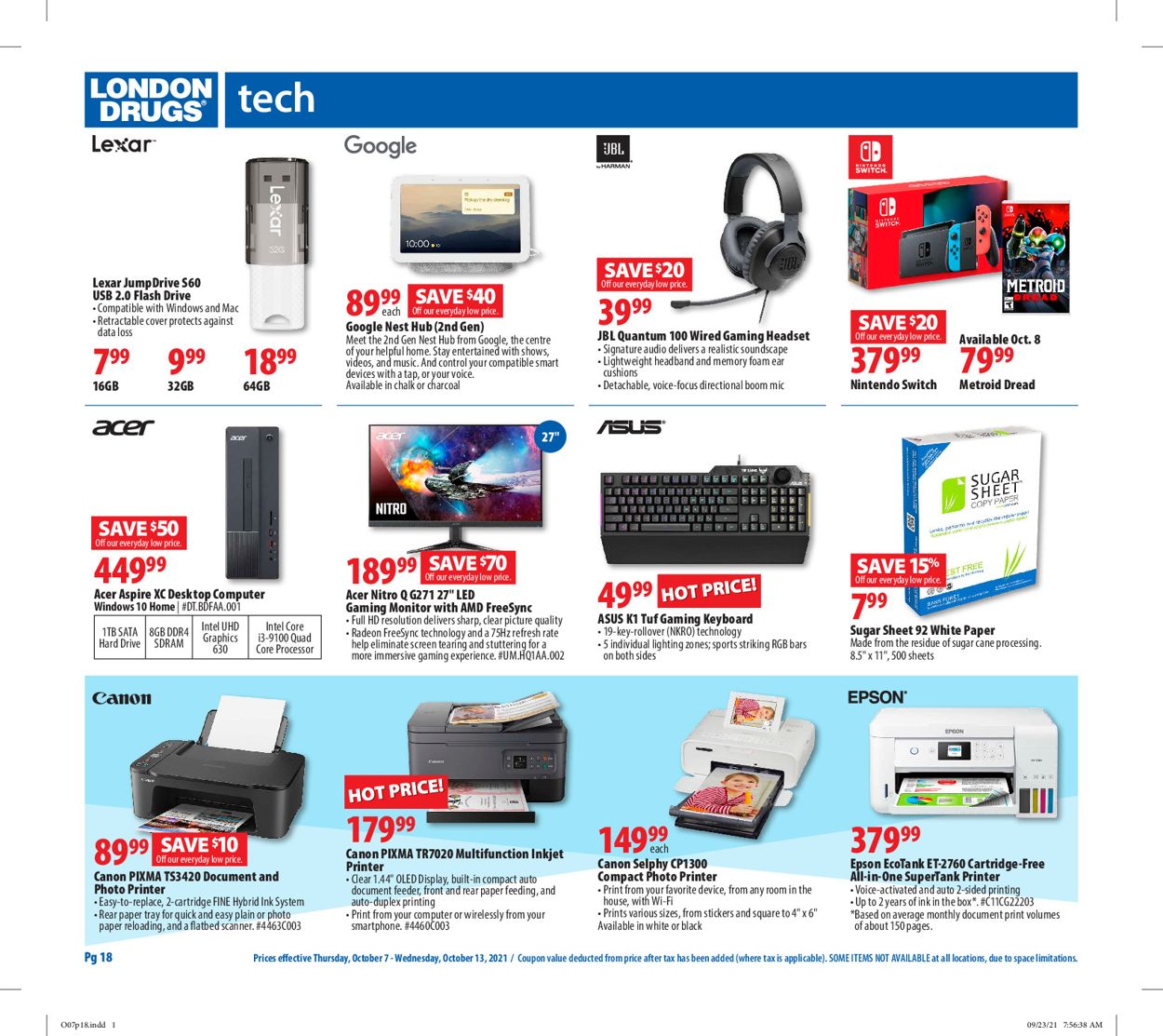 London Drugs Flyer - 10/07-10/13/2021 (Page 19)