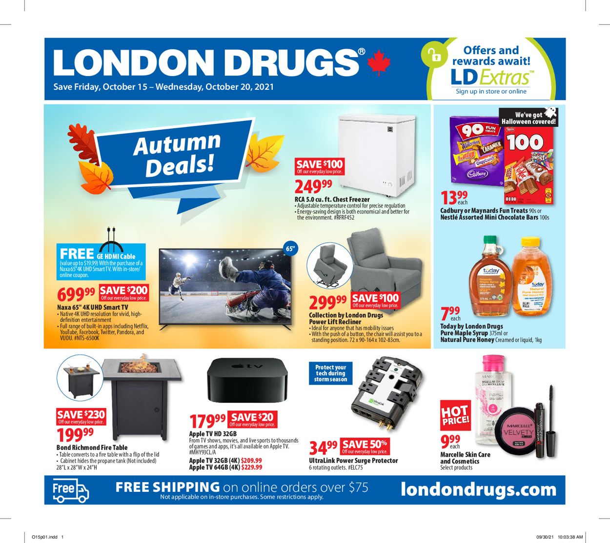 London Drugs Flyer - 10/15-10/20/2021