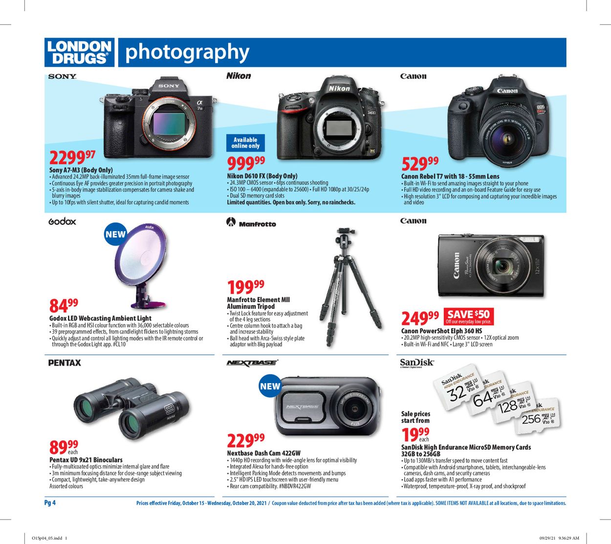 London Drugs Flyer - 10/15-10/20/2021 (Page 4)