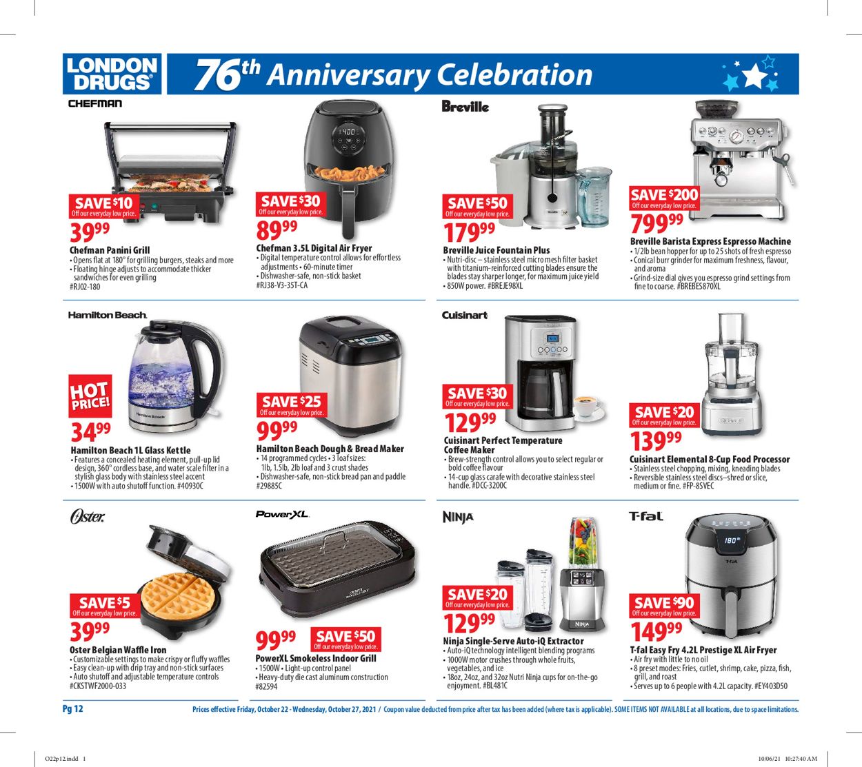 London Drugs Flyer - 10/22-10/27/2021 (Page 12)
