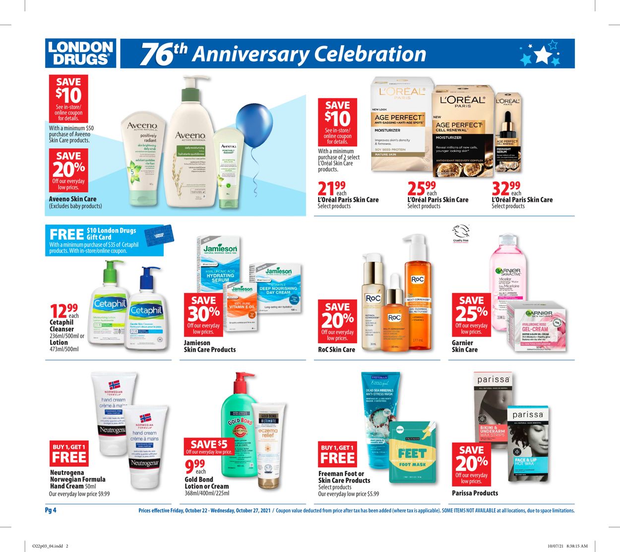 London Drugs Flyer - 10/22-10/27/2021 (Page 4)