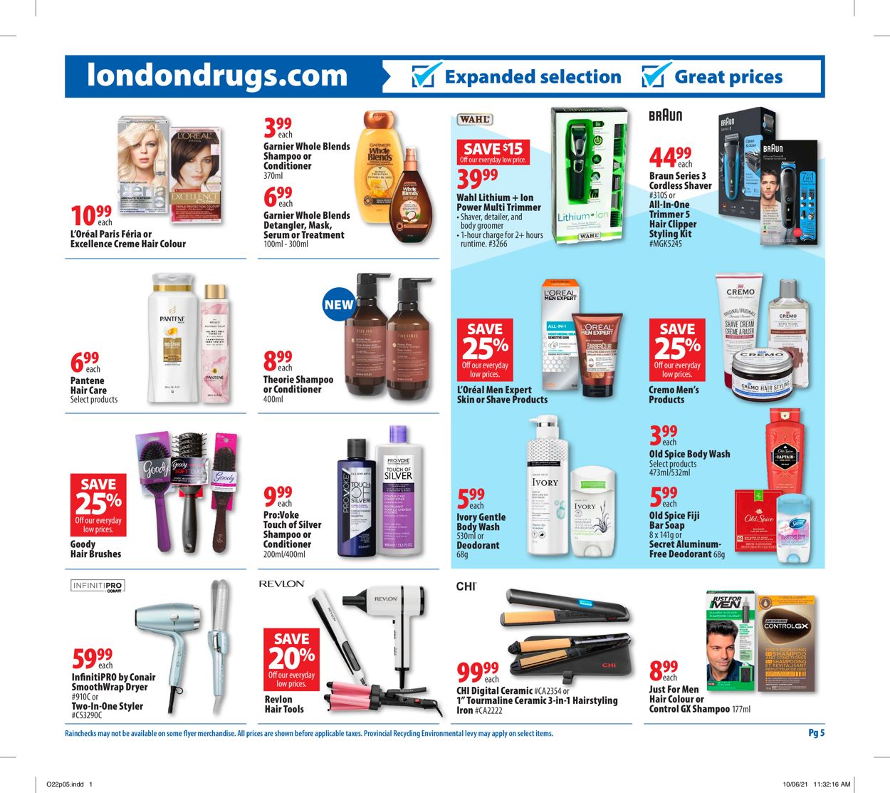 London Drugs Flyer - 10/22-10/27/2021 (Page 5)