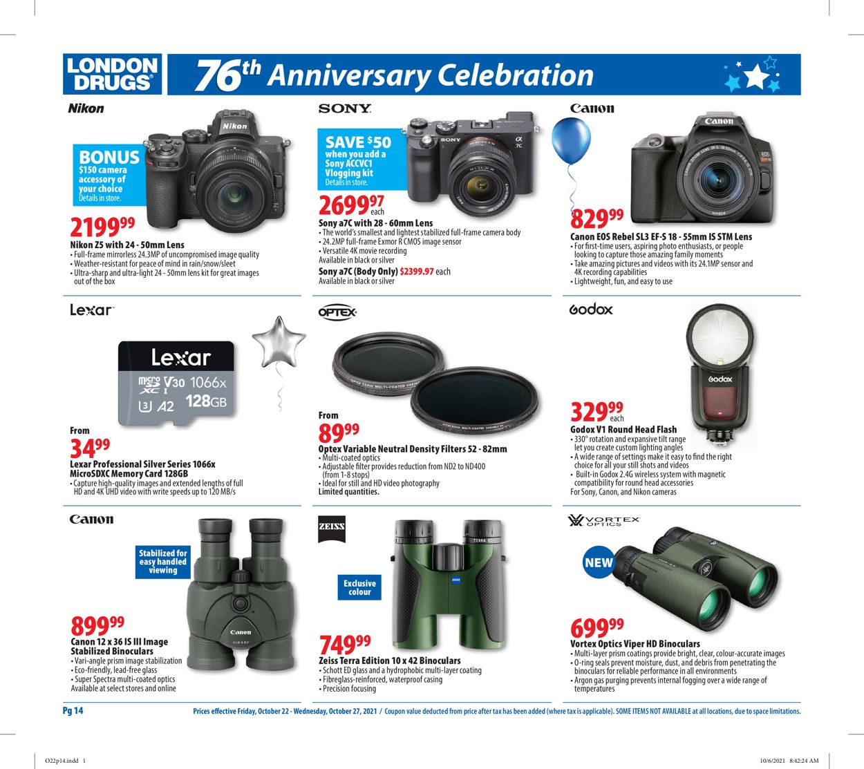 London Drugs Flyer - 10/22-10/27/2021 (Page 14)
