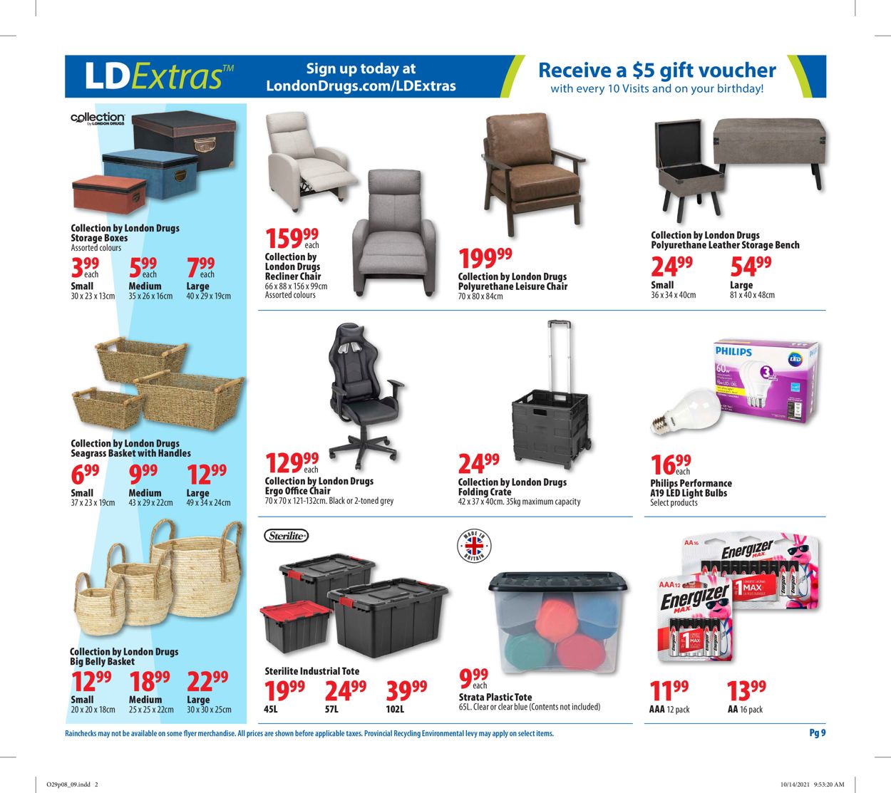 London Drugs Flyer - 10/29-11/03/2021 (Page 9)