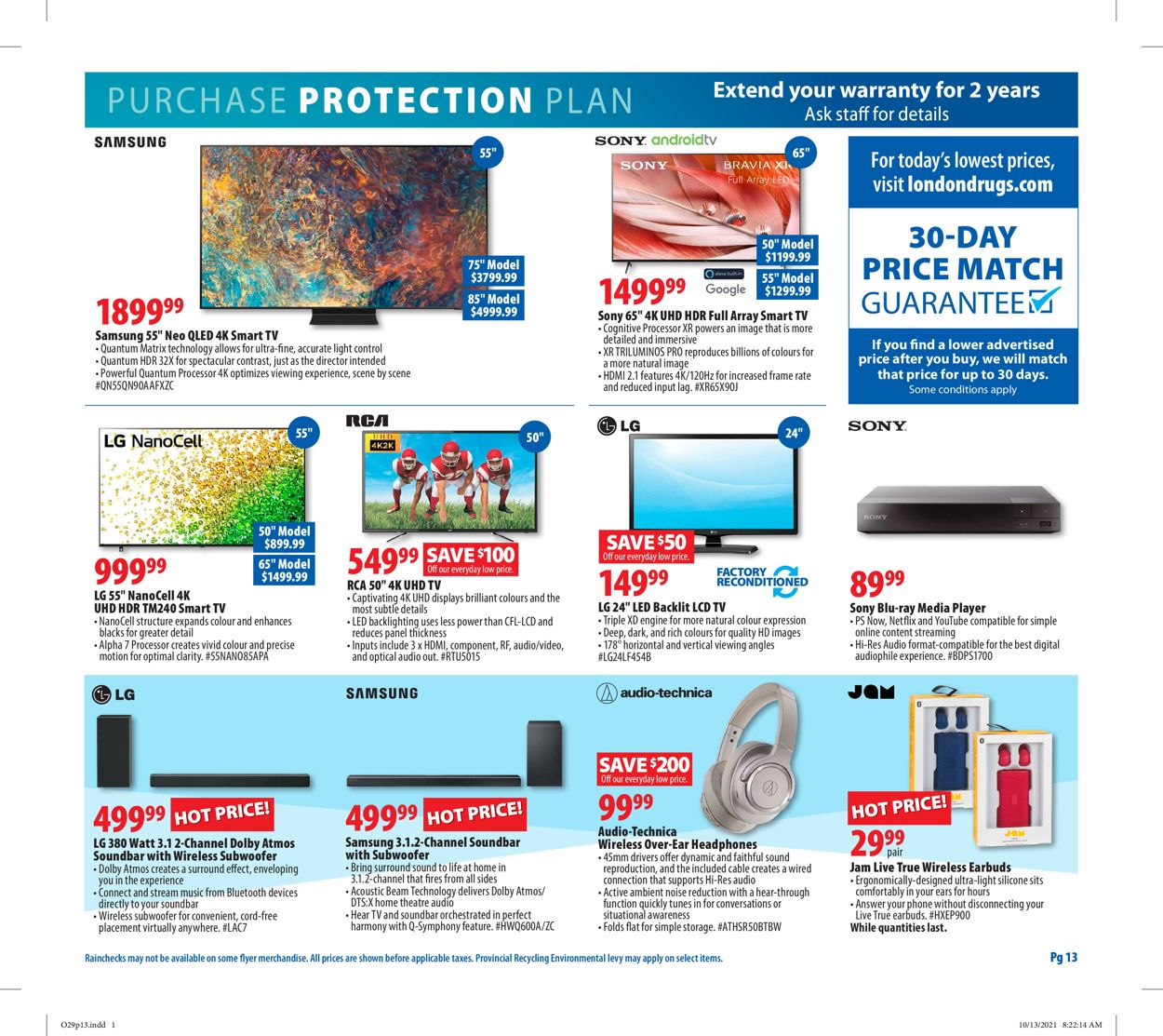 London Drugs Flyer - 10/29-11/03/2021 (Page 13)