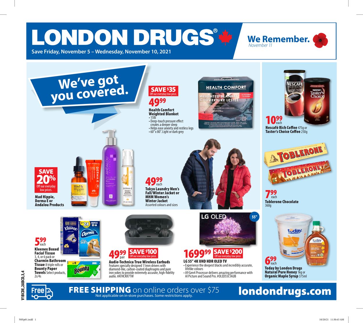 London Drugs Flyer - 11/05-11/10/2021