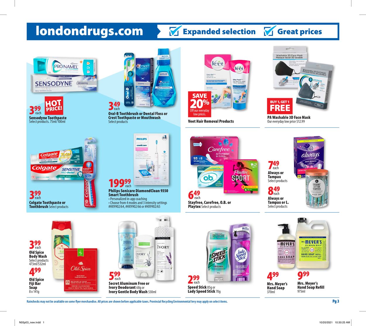 London Drugs Flyer - 11/05-11/10/2021 (Page 3)