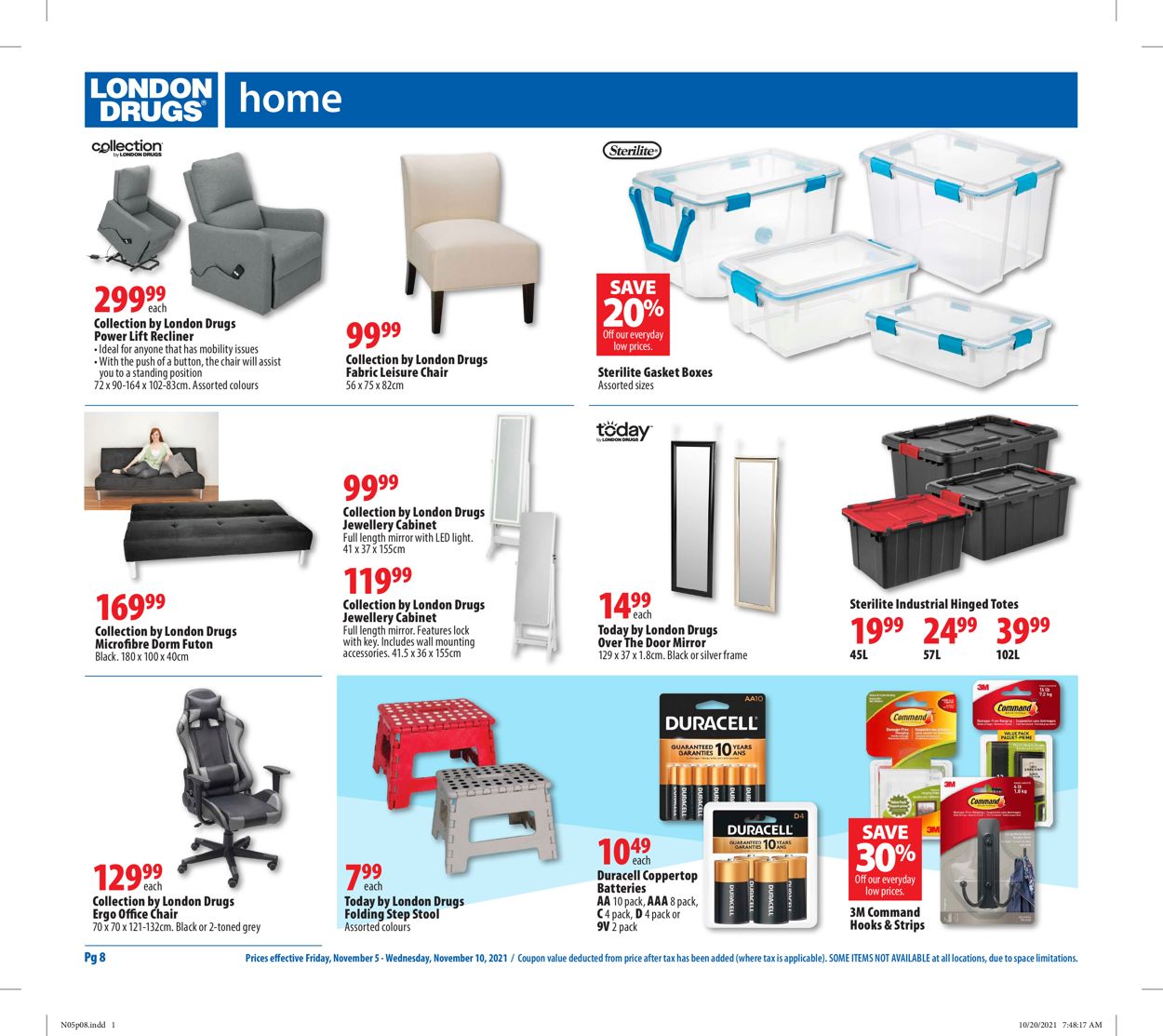 London Drugs Flyer - 11/05-11/10/2021 (Page 8)