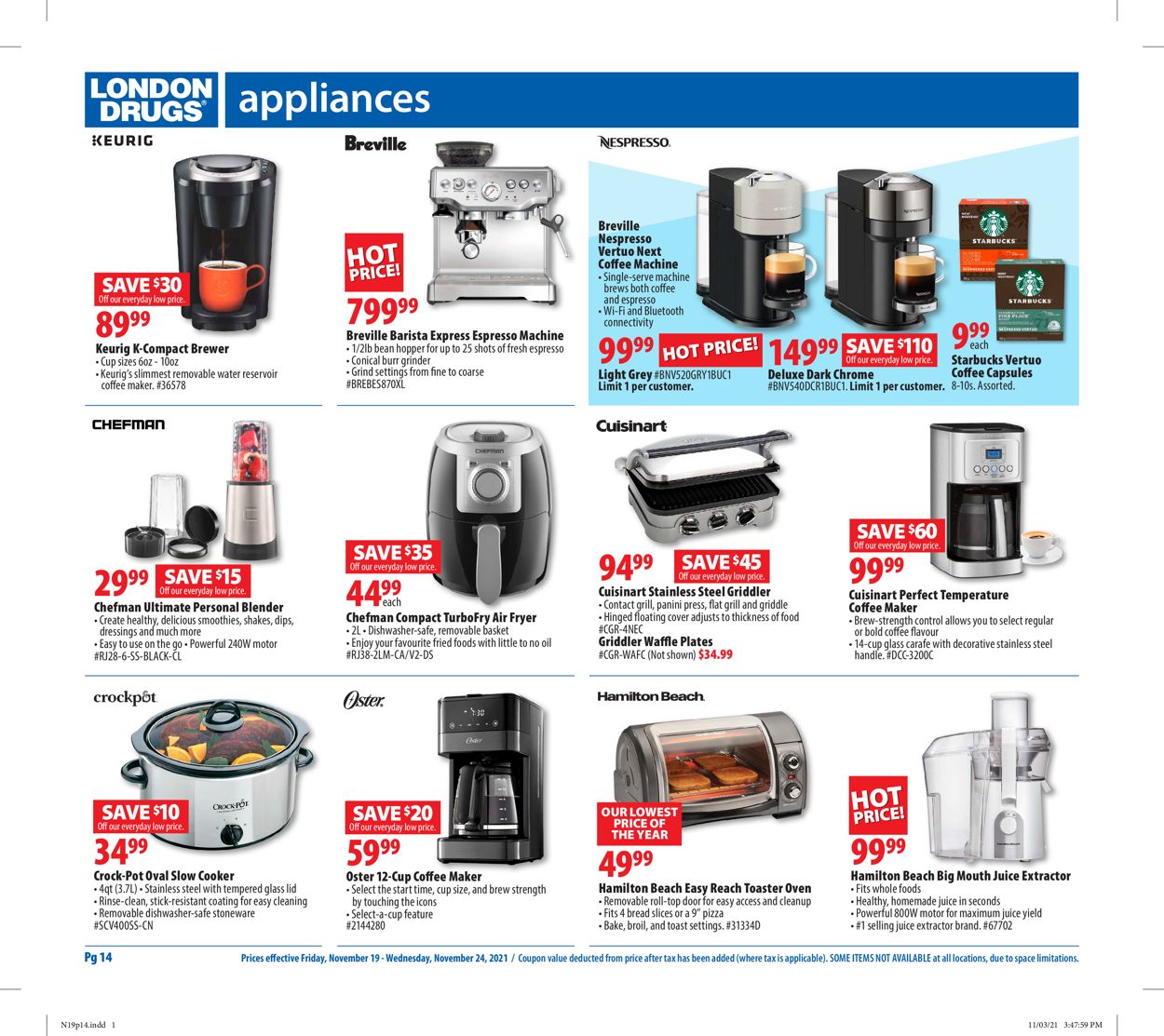 London Drugs BLACK FRIDAY 2021 Flyer - 11/19-11/24/2021 (Page 14)