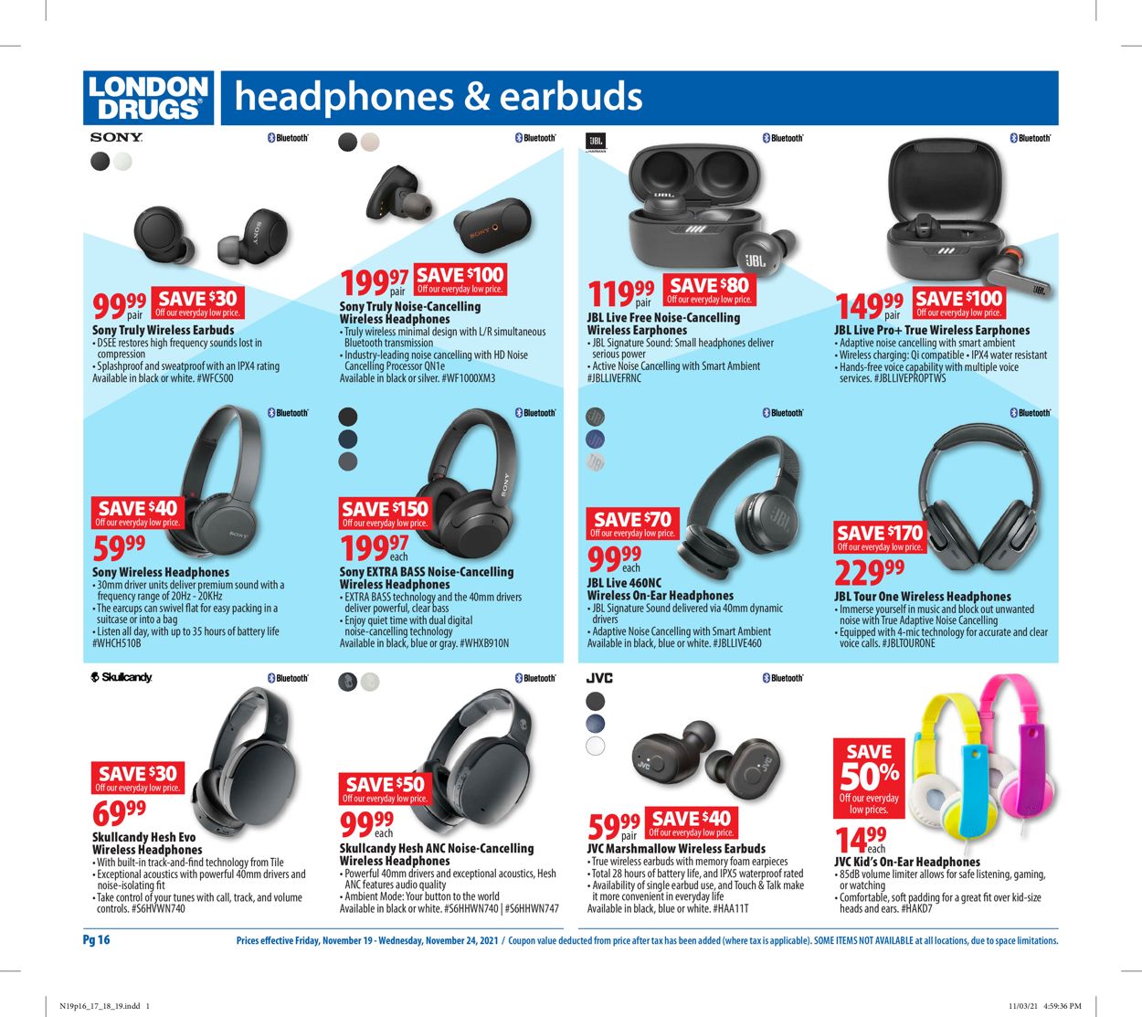 London Drugs BLACK FRIDAY 2021 Flyer - 11/19-11/24/2021 (Page 16)