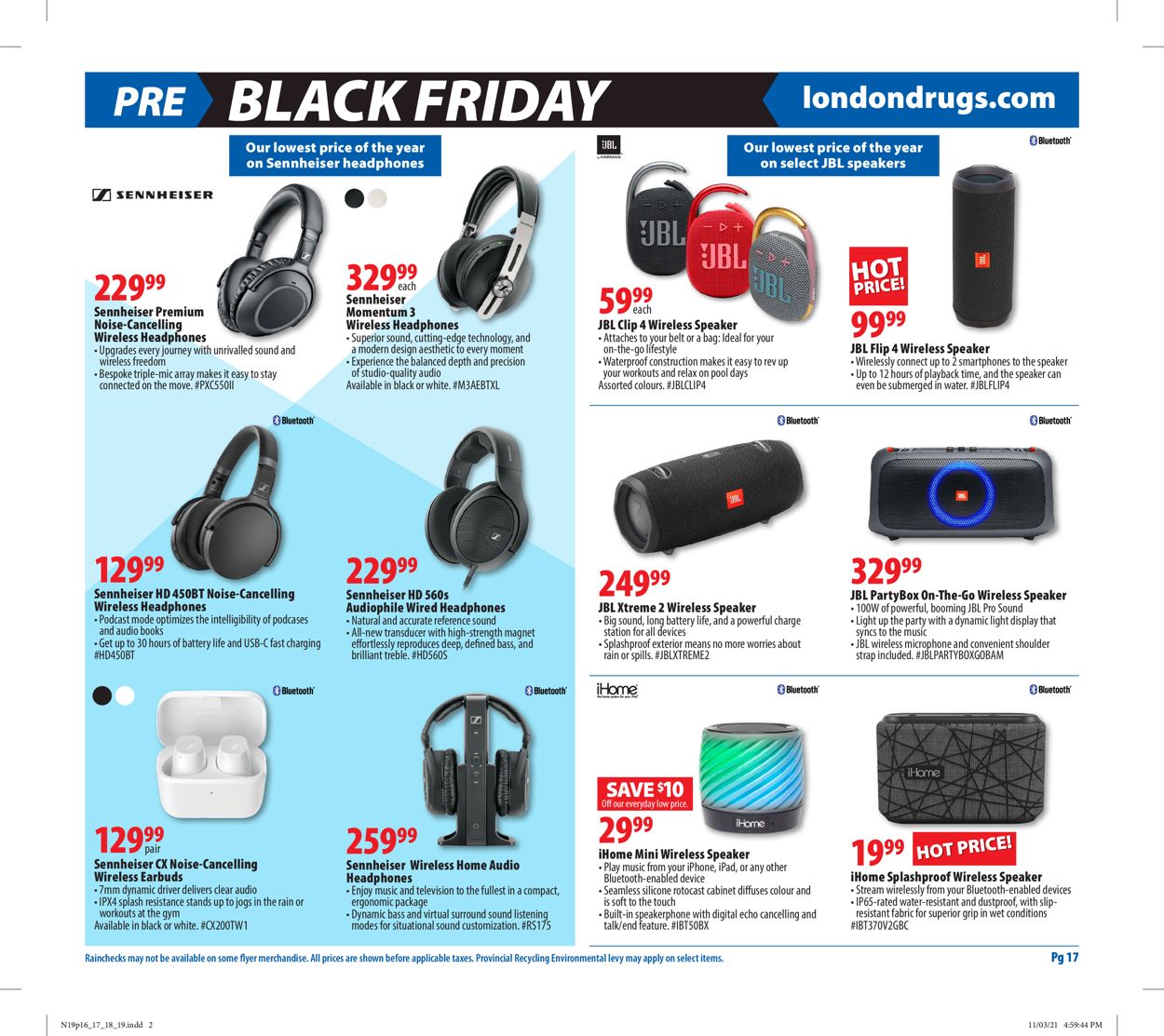 London Drugs BLACK FRIDAY 2021 Flyer - 11/19-11/24/2021 (Page 17)