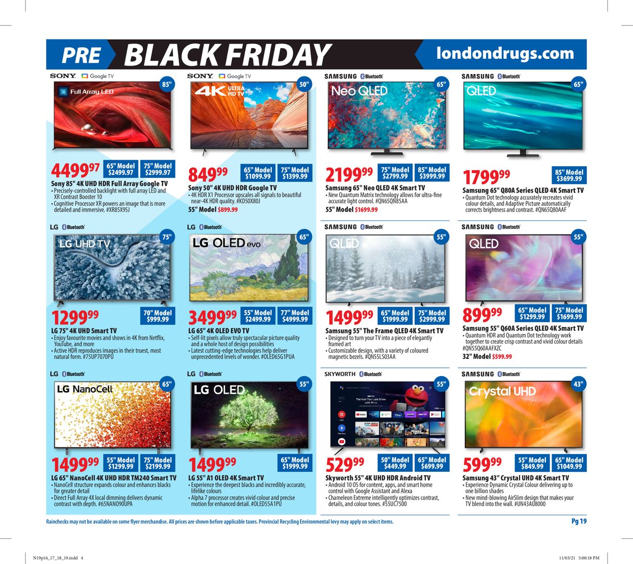 London Drugs BLACK FRIDAY 2021 Flyer - 11/19-11/24/2021 (Page 19)