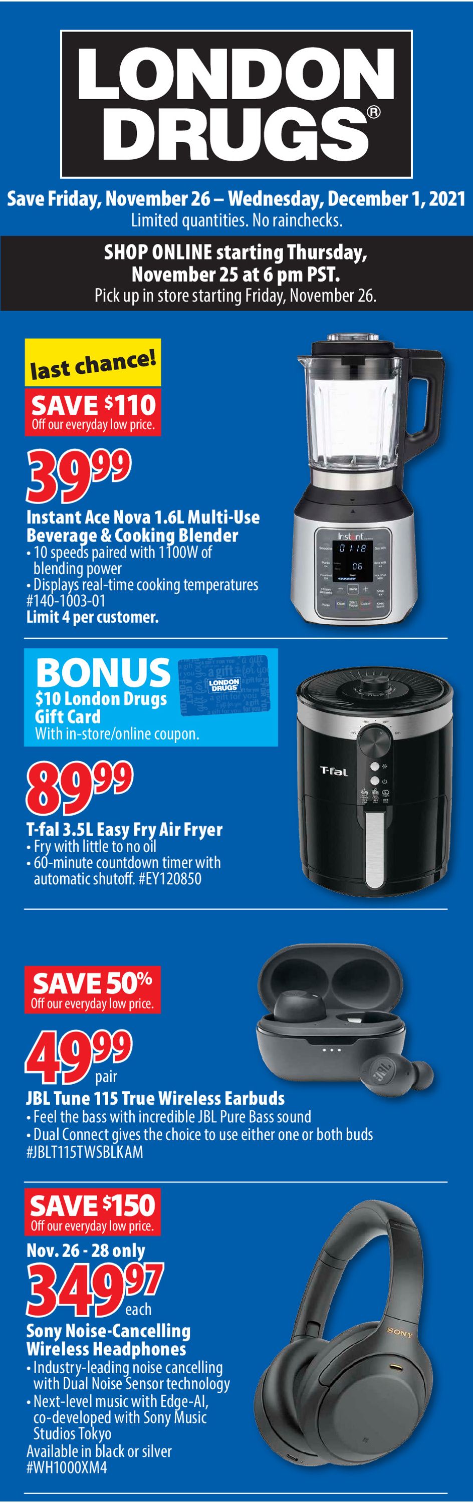 London Drugs BLACK FRIDAY 2021 Flyer - 11/25-12/01/2021 (Page 2)