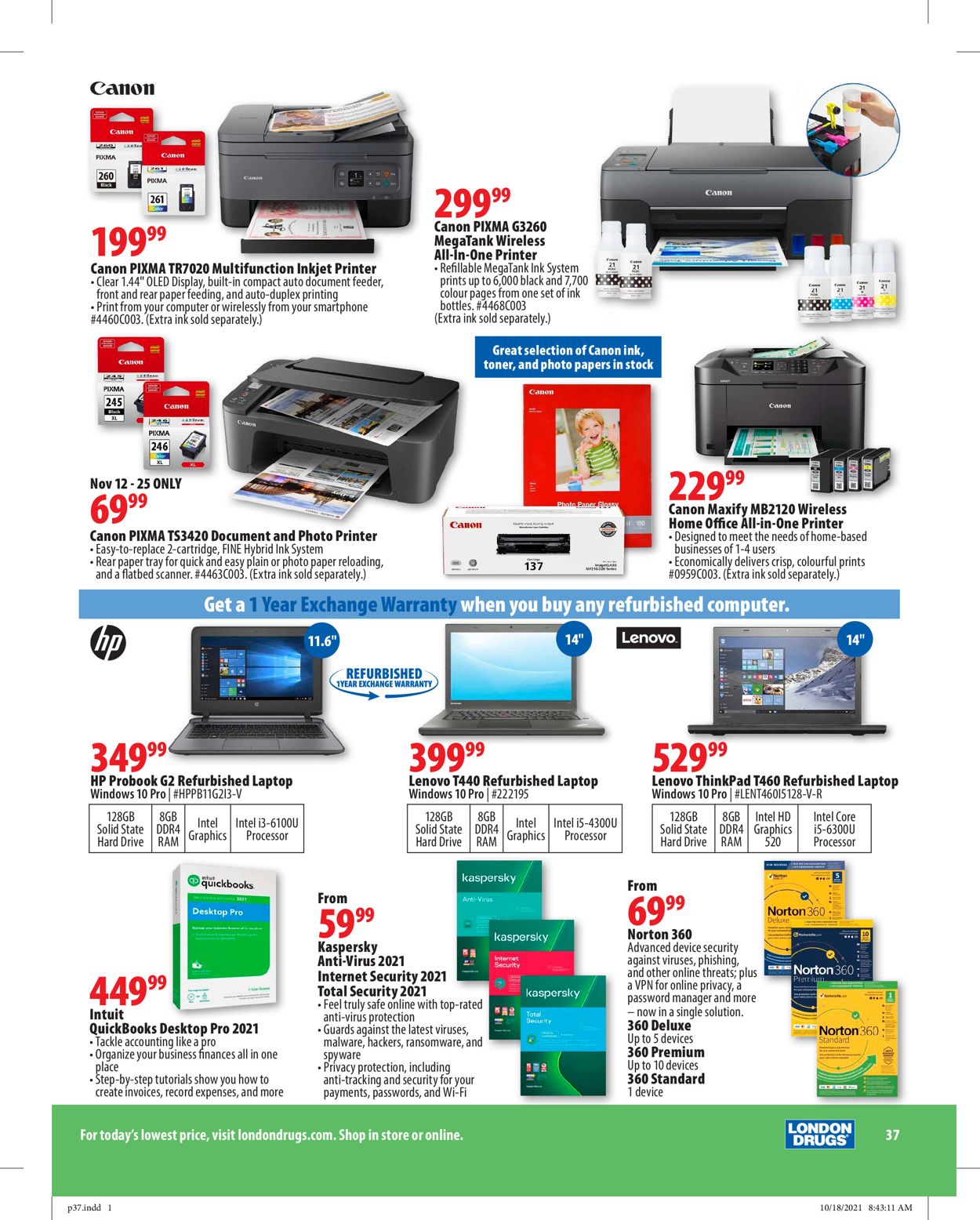 London Drugs XMAS 2021 Flyer - 11/12-12/24/2021 (Page 38)