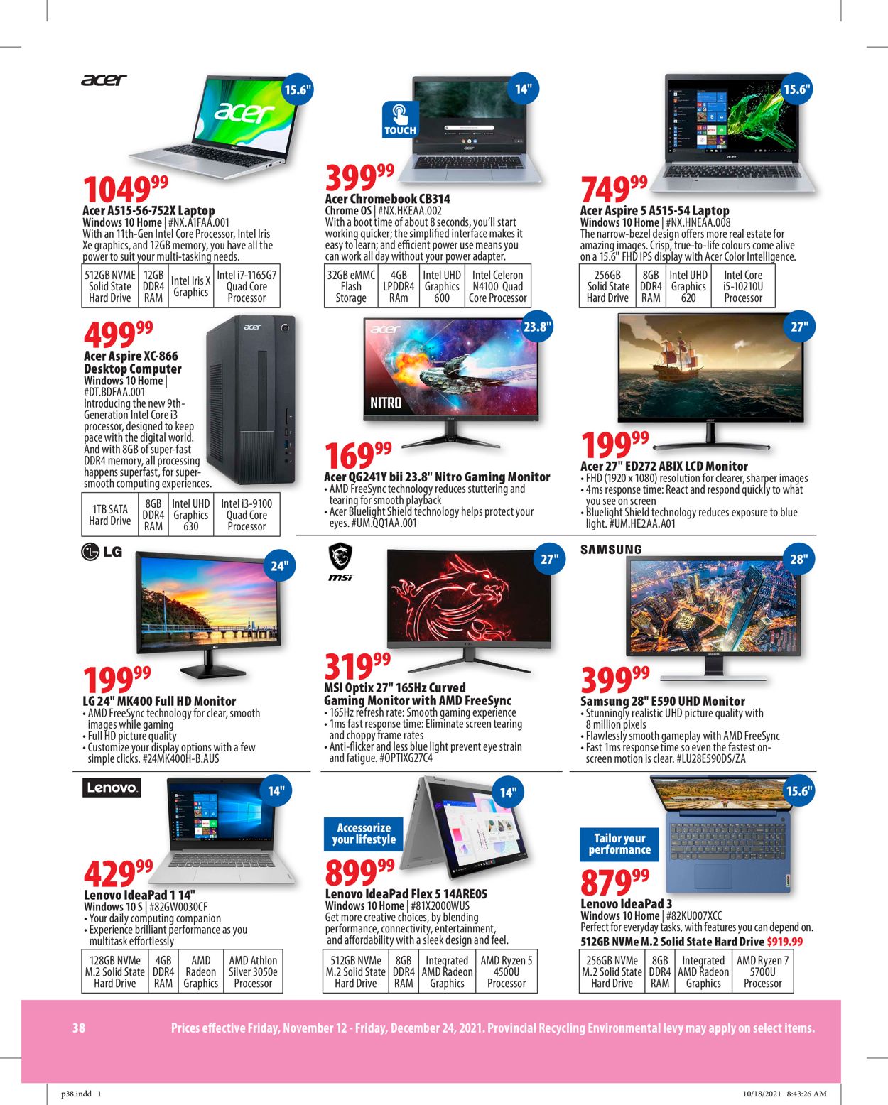 London Drugs XMAS 2021 Flyer - 11/12-12/24/2021 (Page 39)
