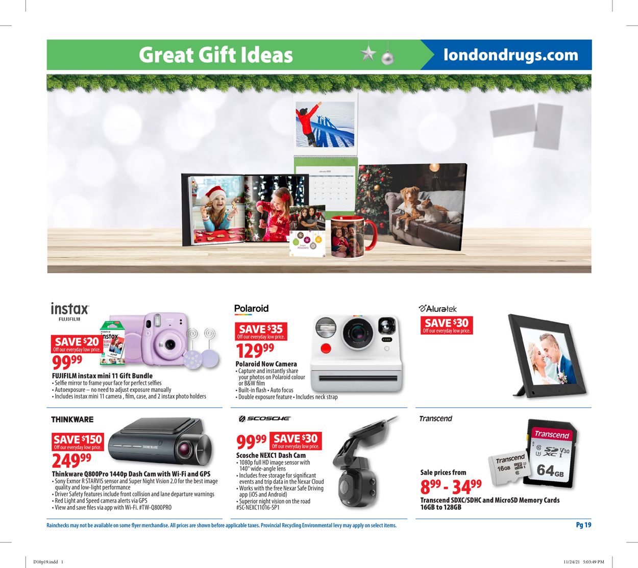 London Drugs XMAS 2021 Flyer - 12/10-12/15/2021 (Page 20)