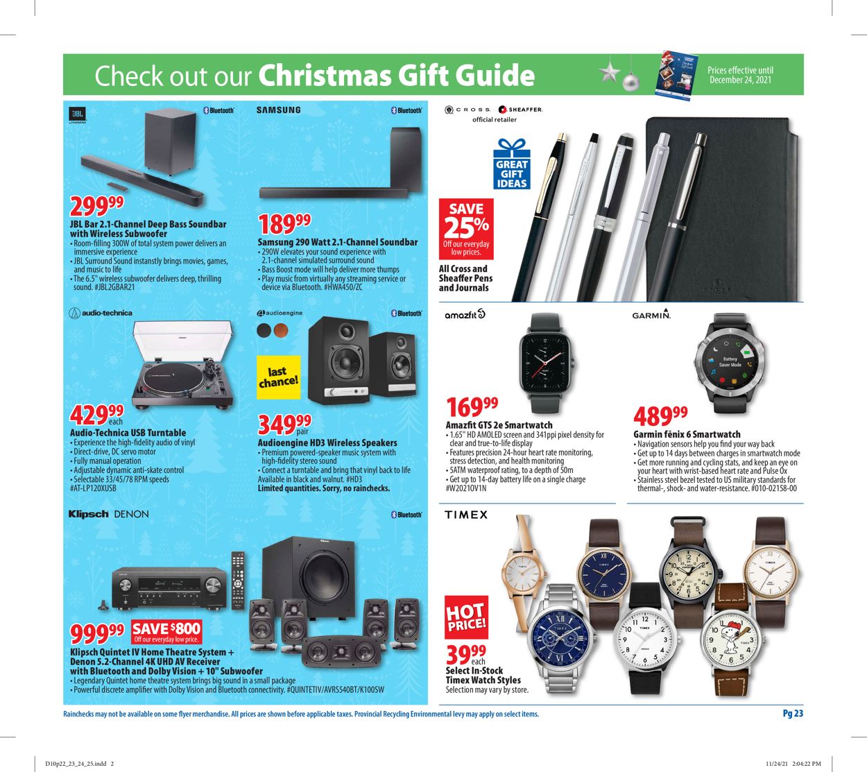 London Drugs XMAS 2021 Flyer - 12/10-12/15/2021 (Page 24)