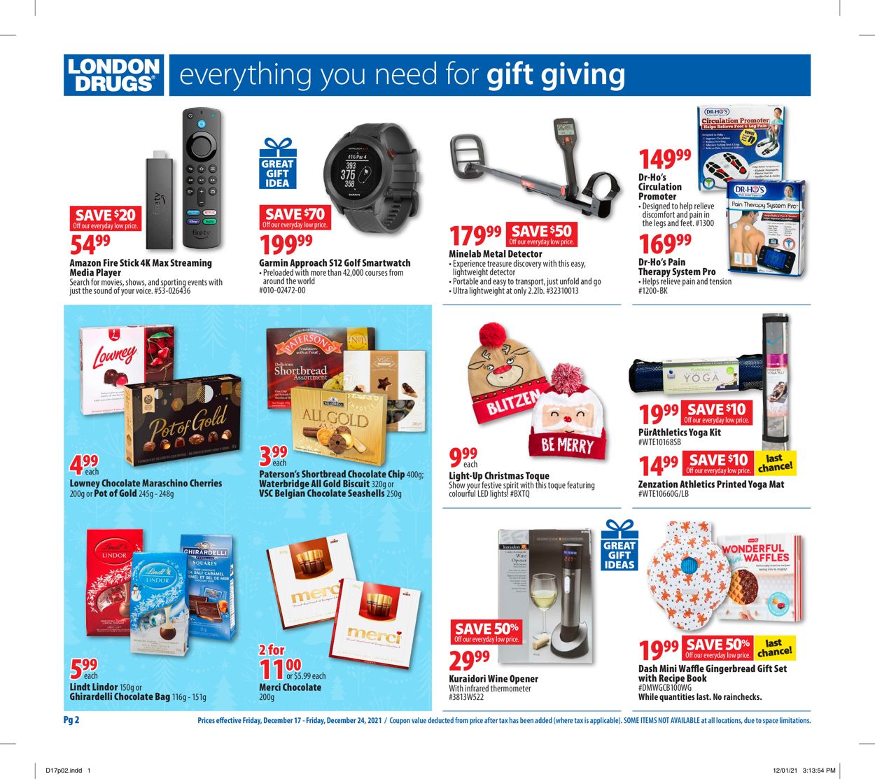 London Drugs XMAS 2021 Flyer - 12/17-12/24/2021 (Page 3)