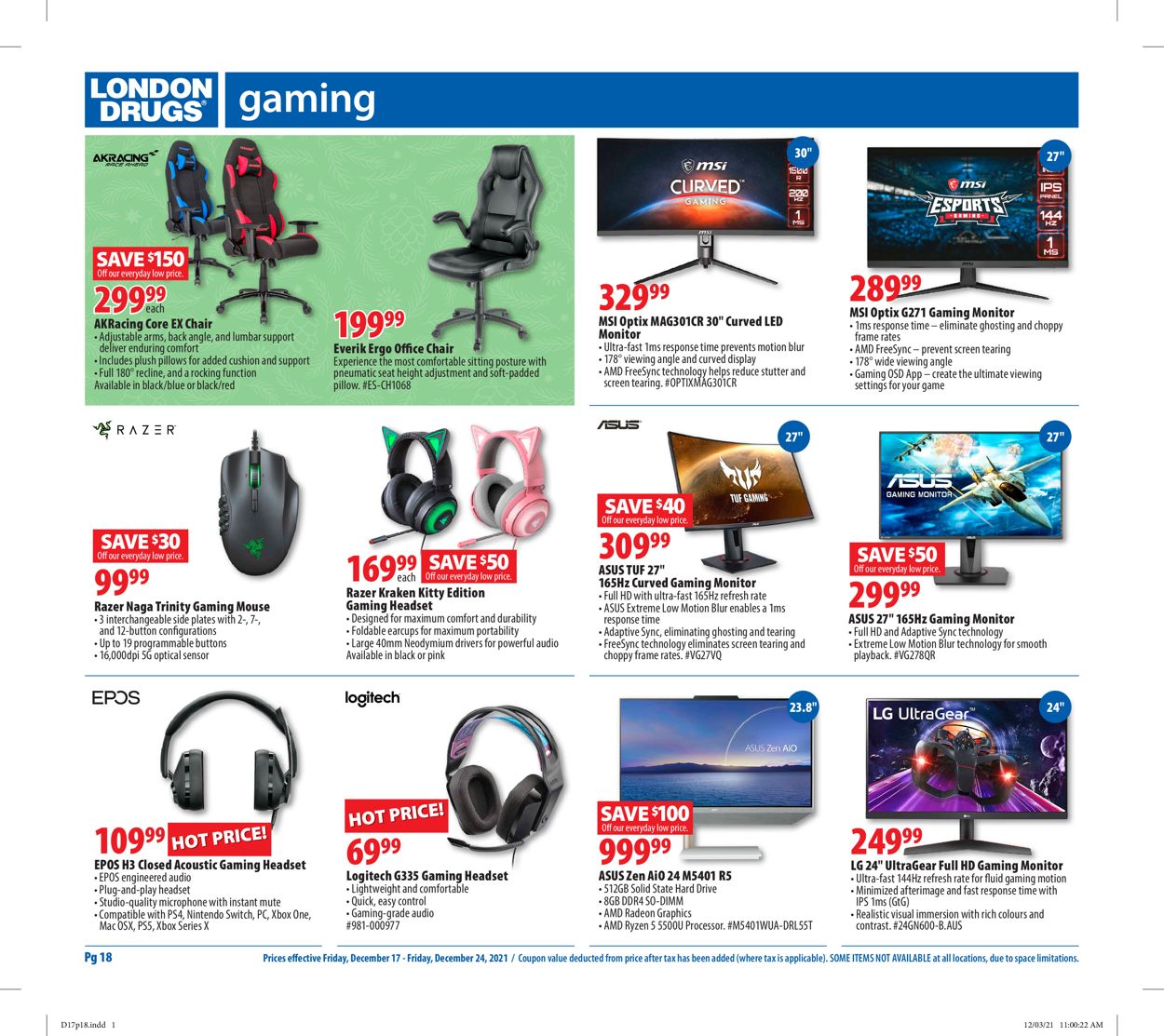 London Drugs XMAS 2021 Flyer - 12/17-12/24/2021 (Page 19)