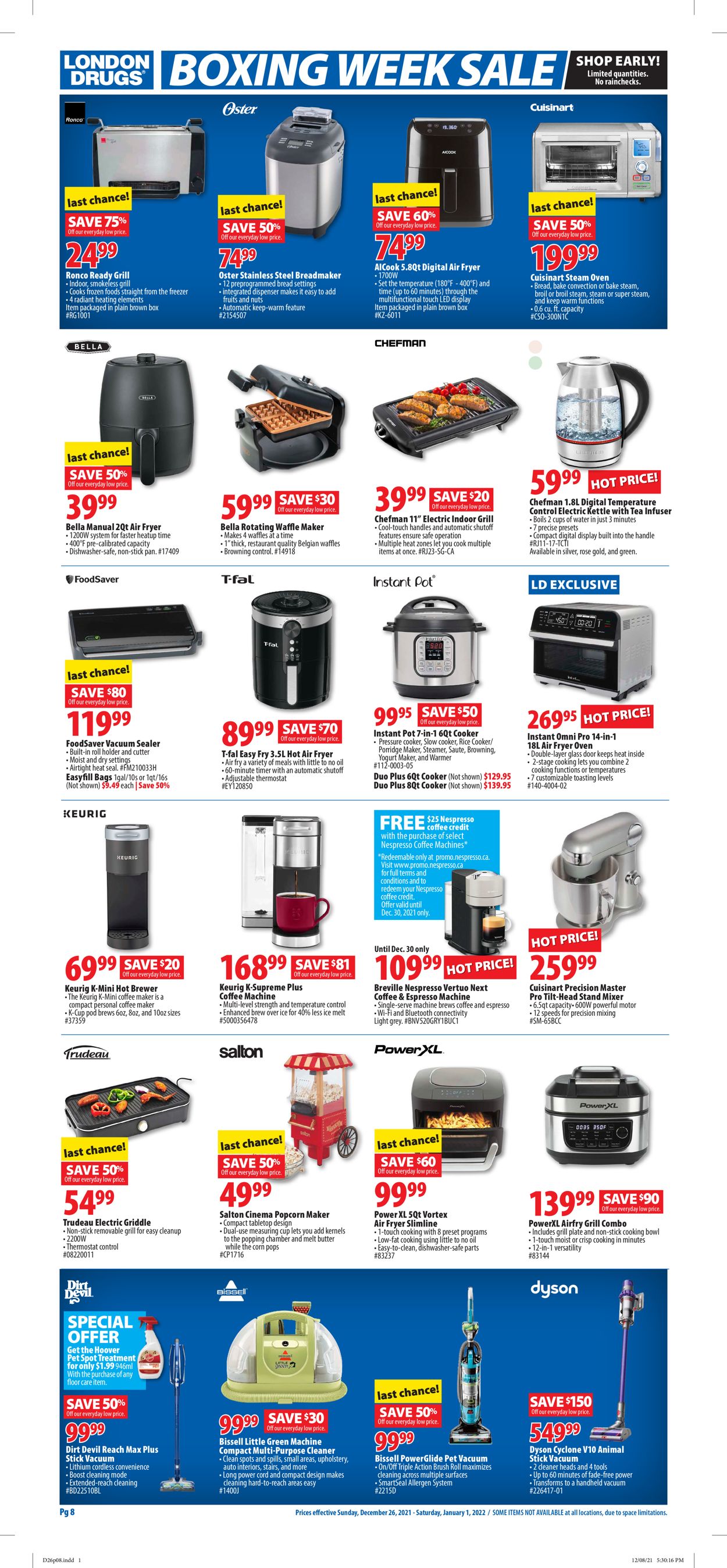 London Drugs Flyer - 12/24-01/01/2022 (Page 8)