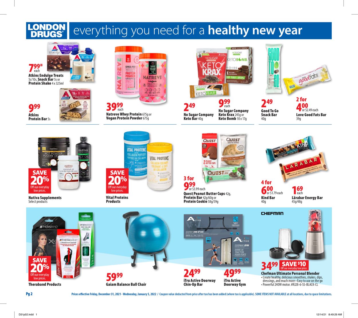 London Drugs Flyer - 12/31-01/05/2022 (Page 2)