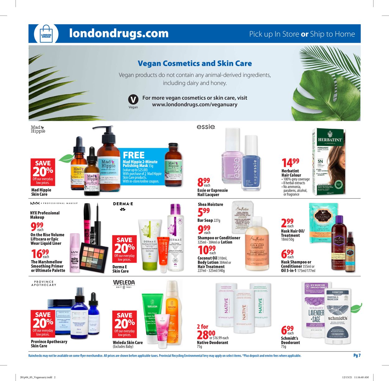 London Drugs Flyer - 01/01-01/31/2022 (Page 7)