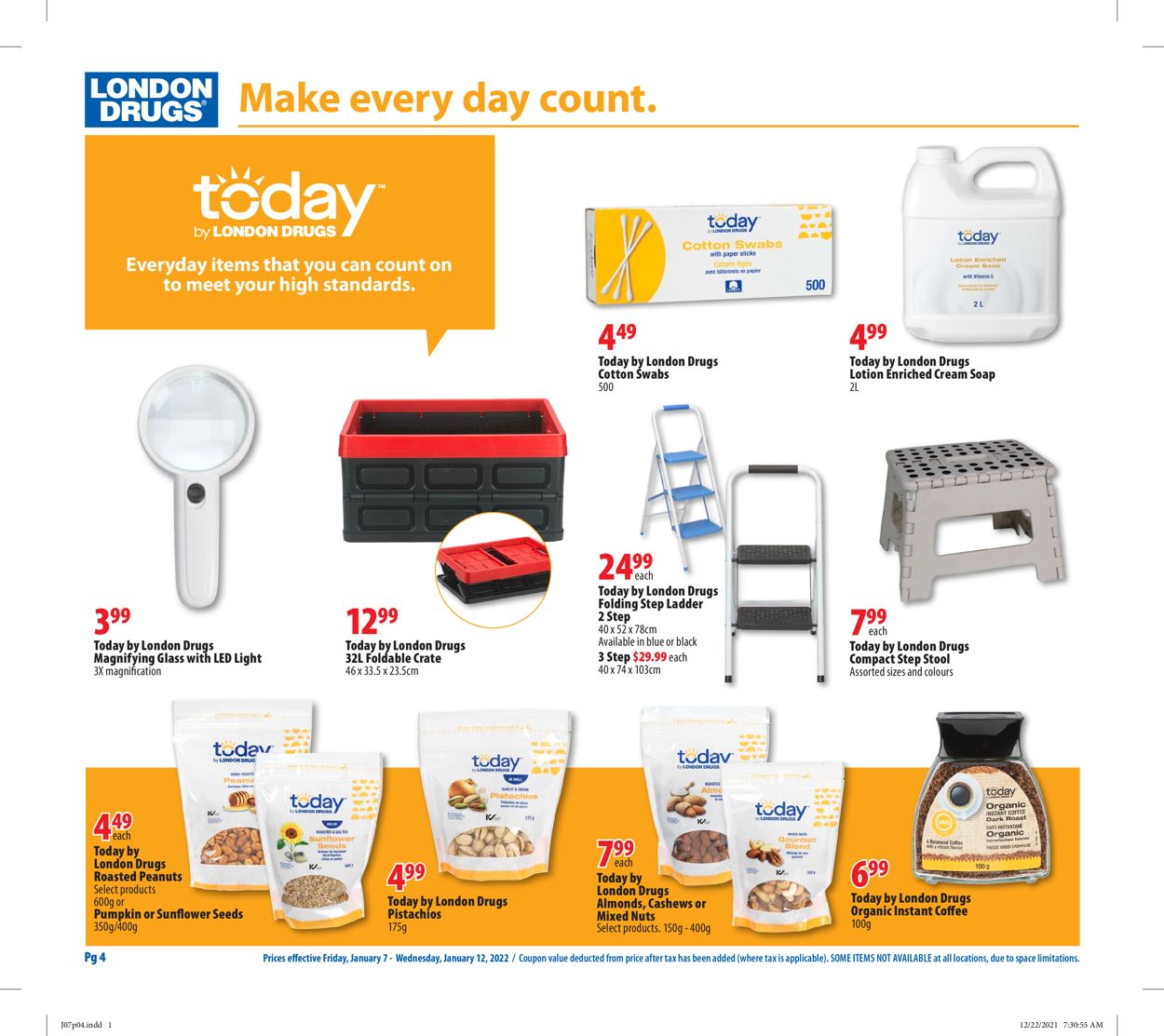 London Drugs Flyer - 01/07-01/12/2022 (Page 4)