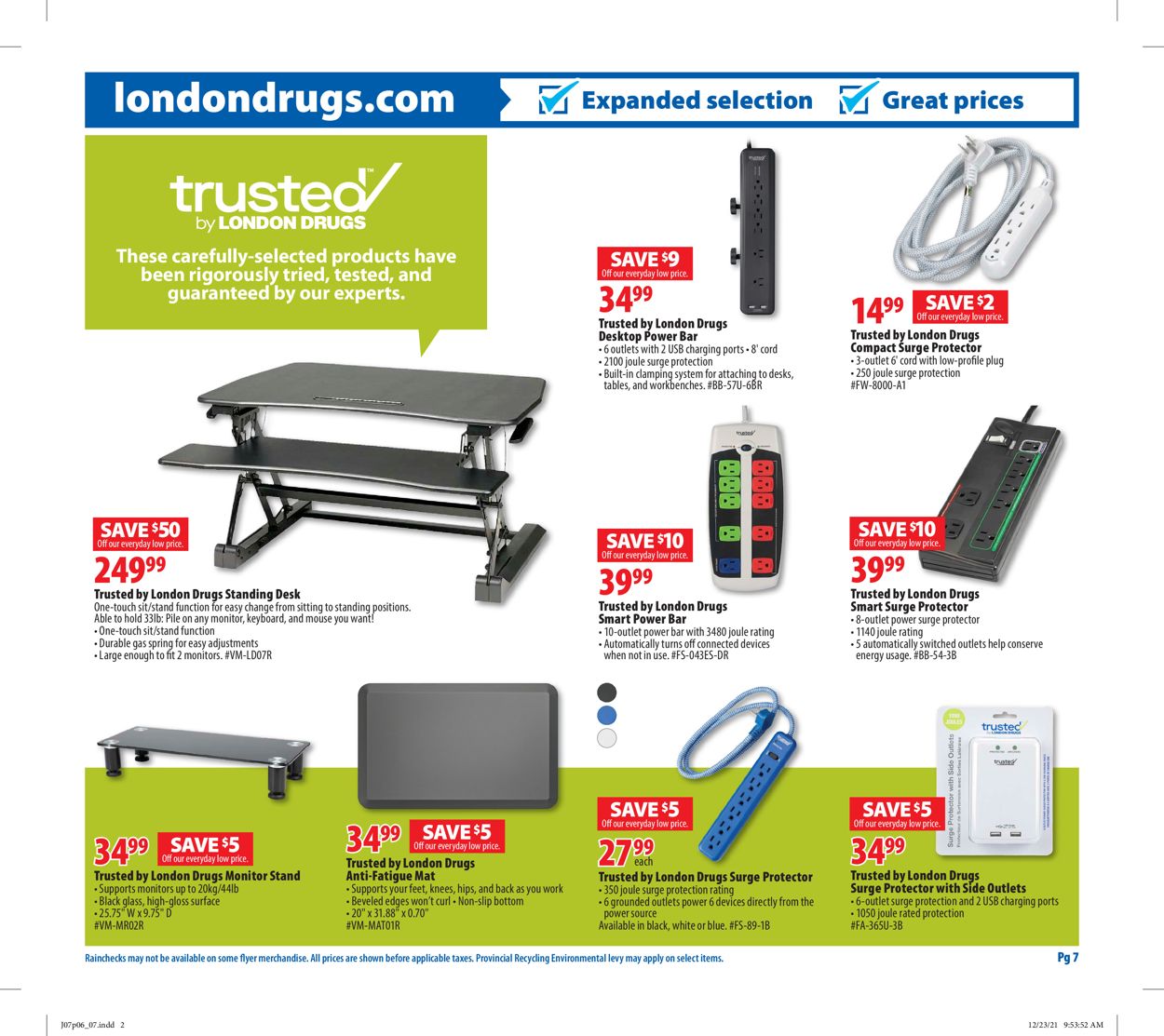 London Drugs Flyer - 01/07-01/12/2022 (Page 7)