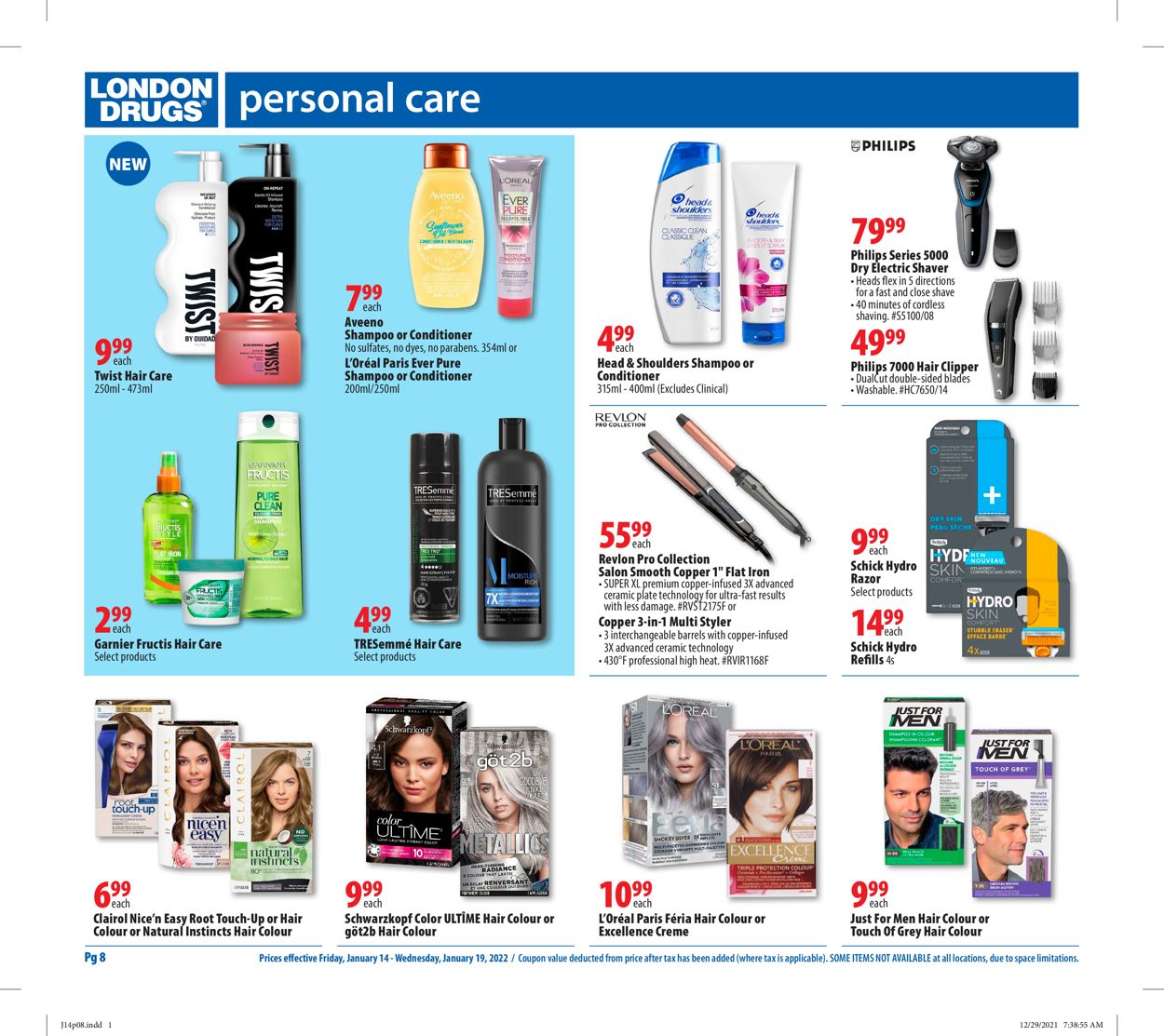 London Drugs Flyer - 01/14-01/19/2022 (Page 8)