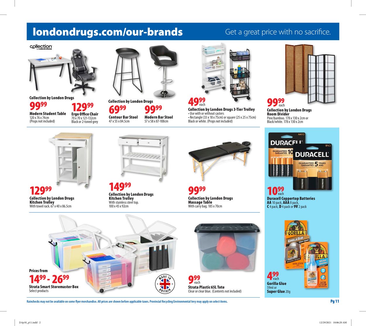 London Drugs Flyer - 01/14-01/19/2022 (Page 11)