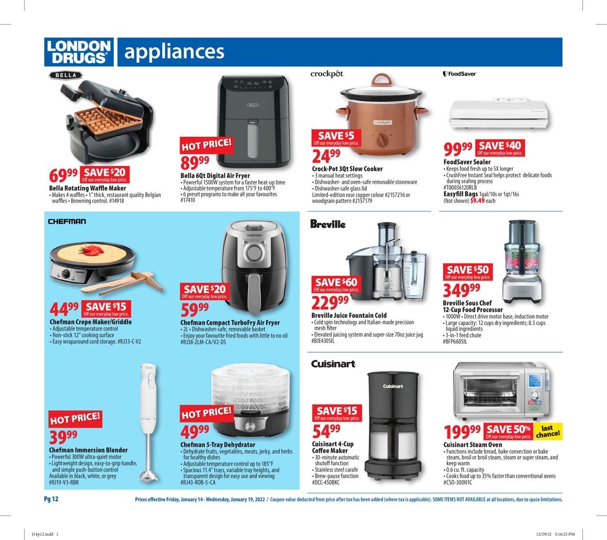London Drugs Flyer - 01/14-01/19/2022 (Page 12)