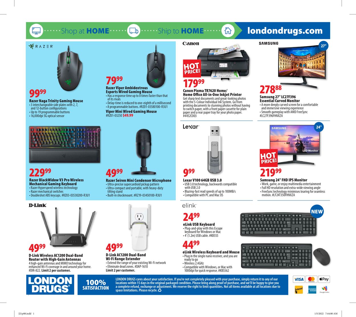 London Drugs Flyer - 01/21-01/26/2022 (Page 8)