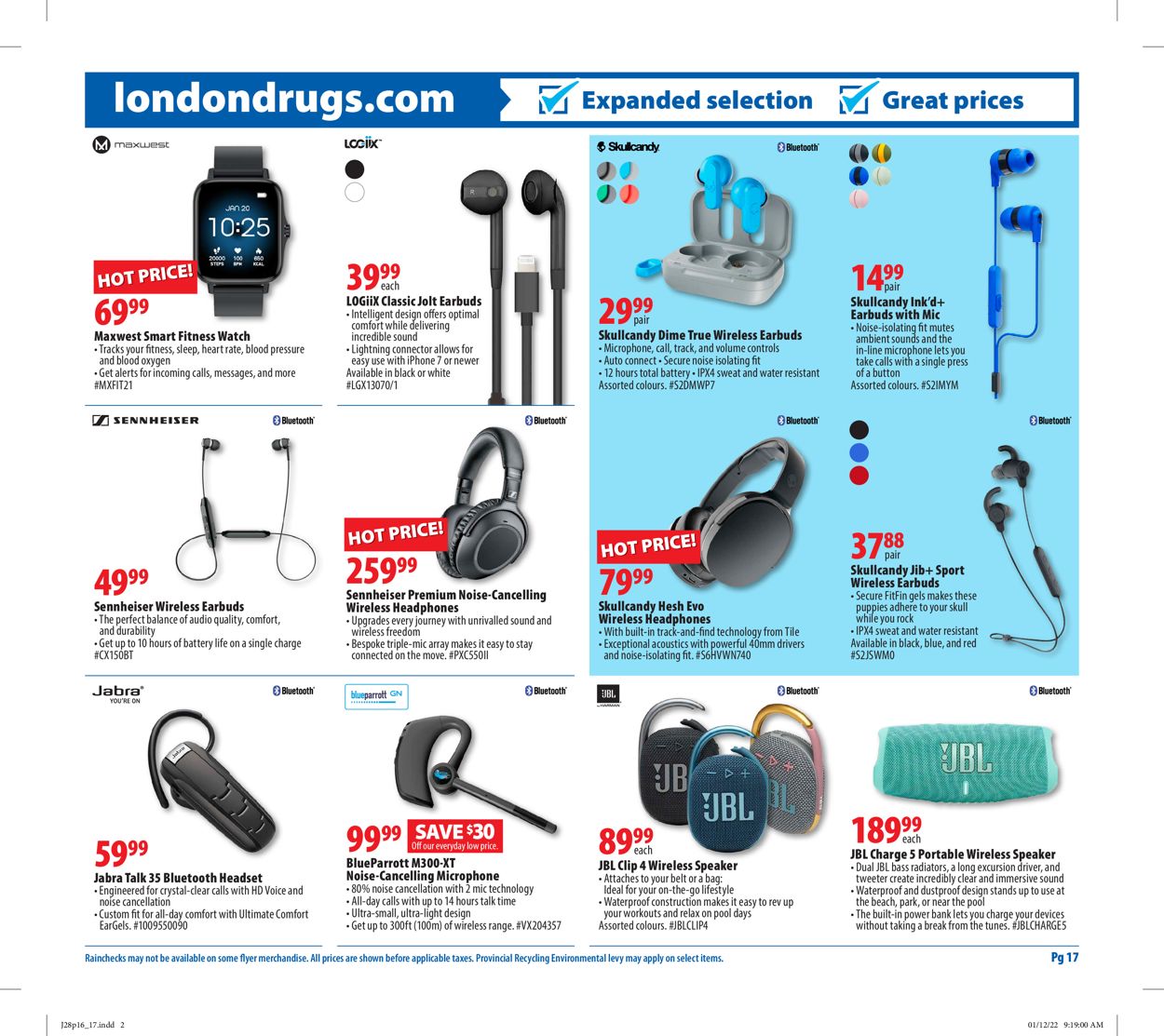 London Drugs Flyer - 01/28-02/02/2022 (Page 17)