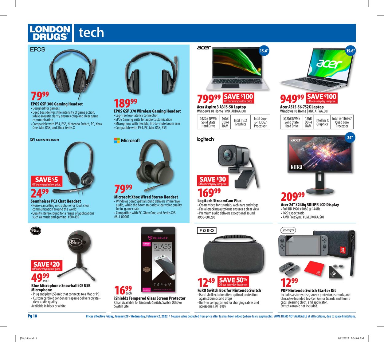 London Drugs Flyer - 01/28-02/02/2022 (Page 18)